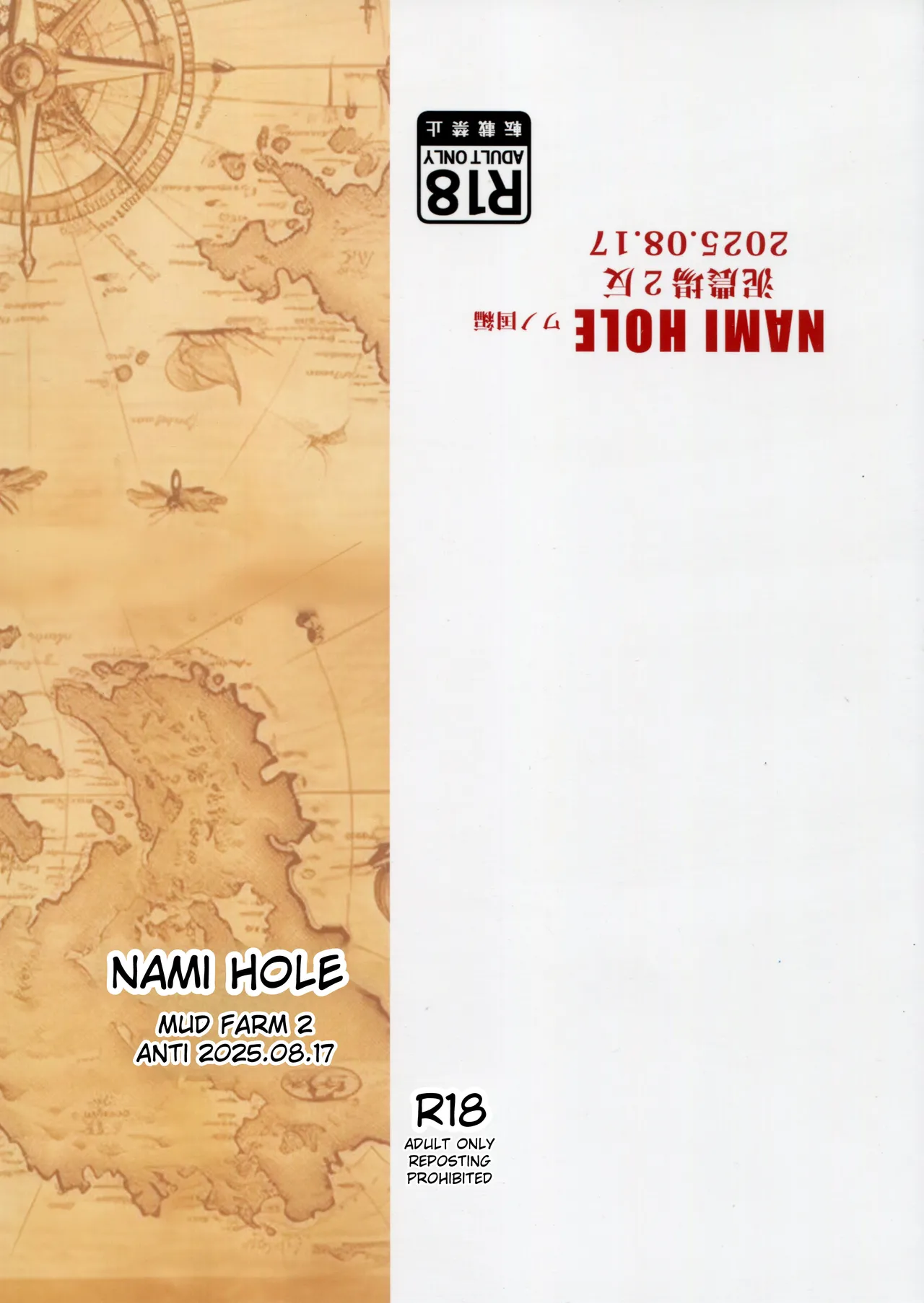(C106) [Doro Noujou (Dorota Bou)]NAMI HOLE Wanokuni Hen(One Piece) [English] Page 2
