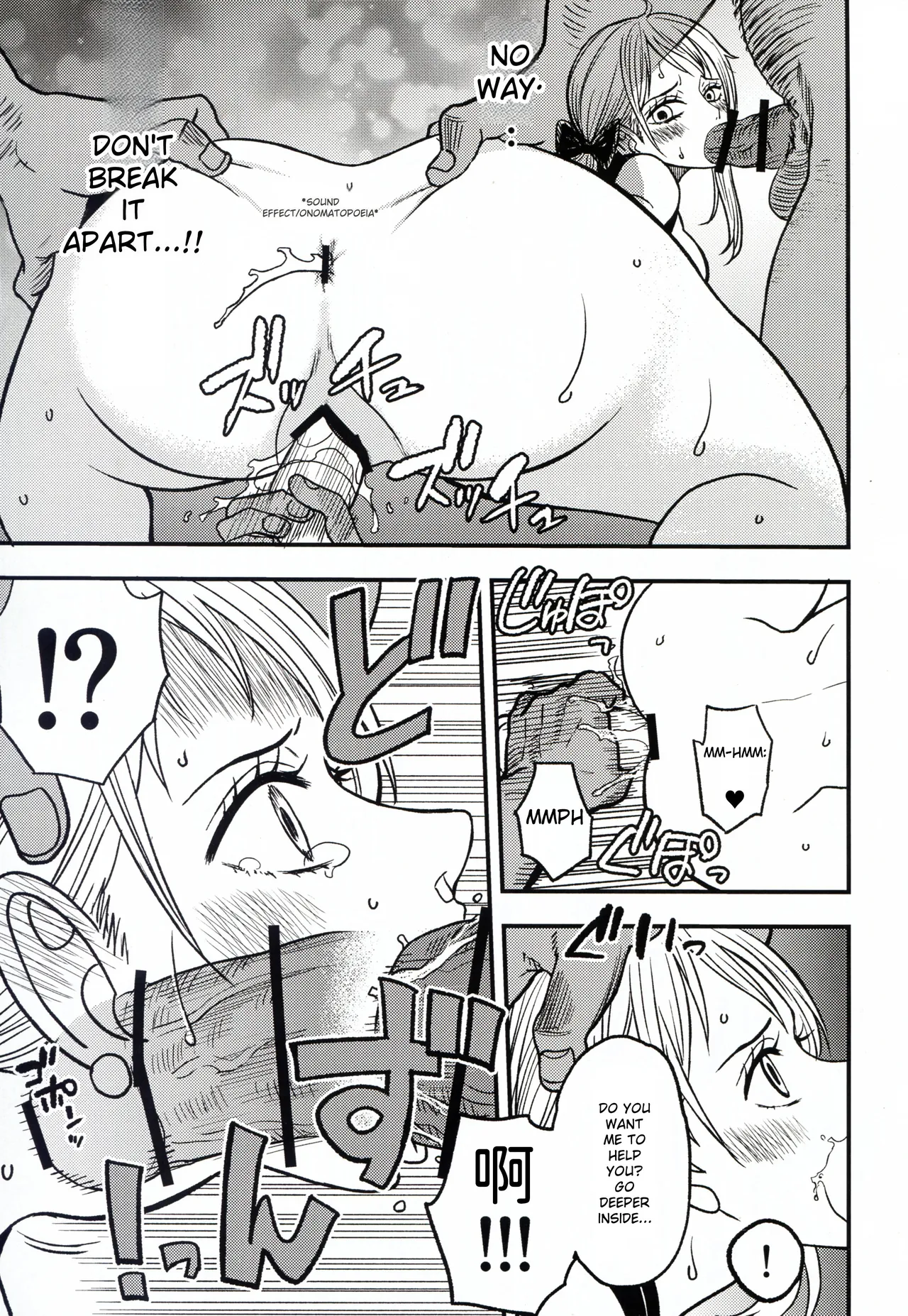 (C106) [Doro Noujou (Dorota Bou)]NAMI HOLE Wanokuni Hen(One Piece) [English] Page 41