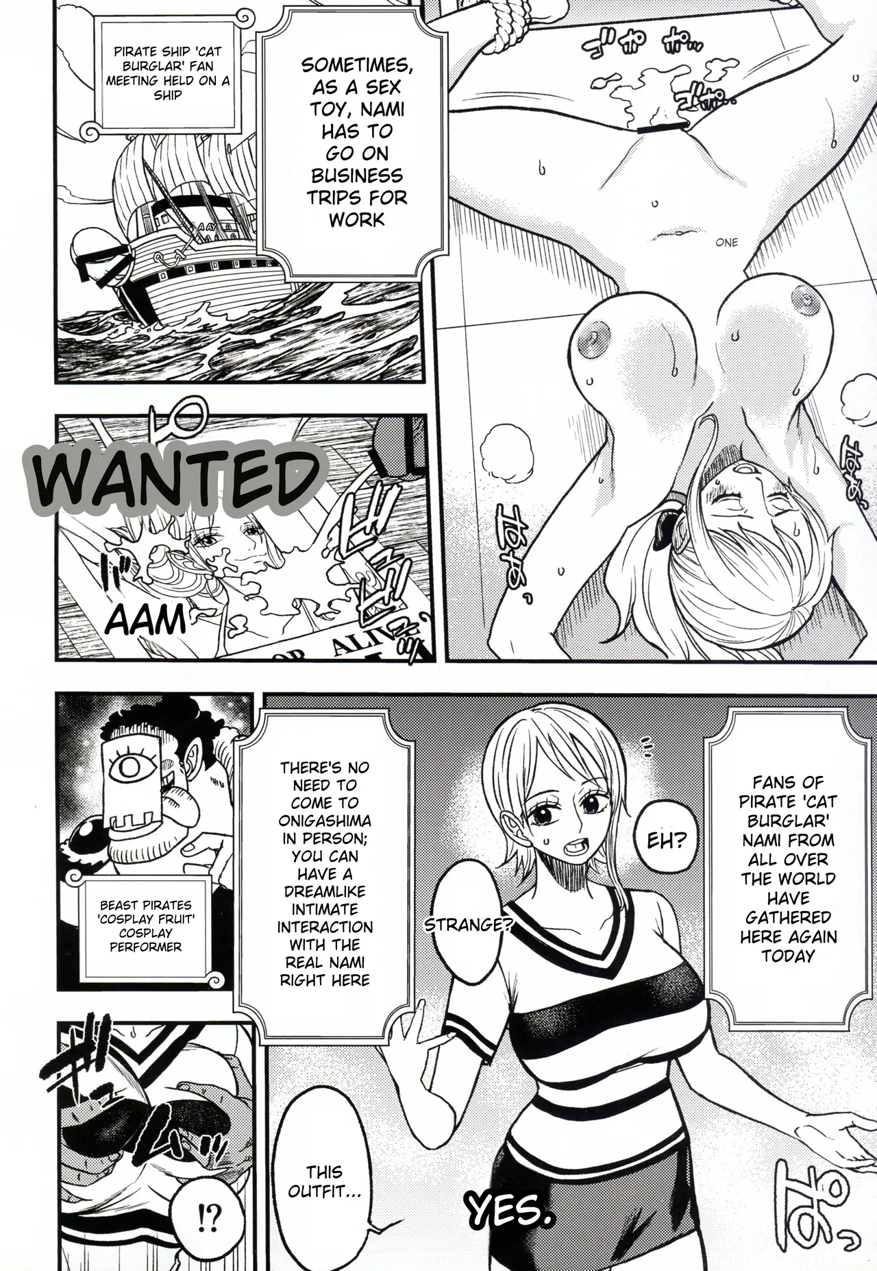 (C106) [Doro Noujou (Dorota Bou)]NAMI HOLE Wanokuni Hen(One Piece) [English] Page 48