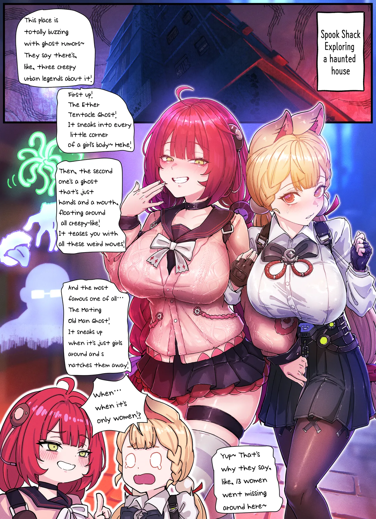 [Horori]Z.Z.Z Gravure #3: Yuzuha & Alice(Zenless Zone Zero) [English] [Decensored] Page 2