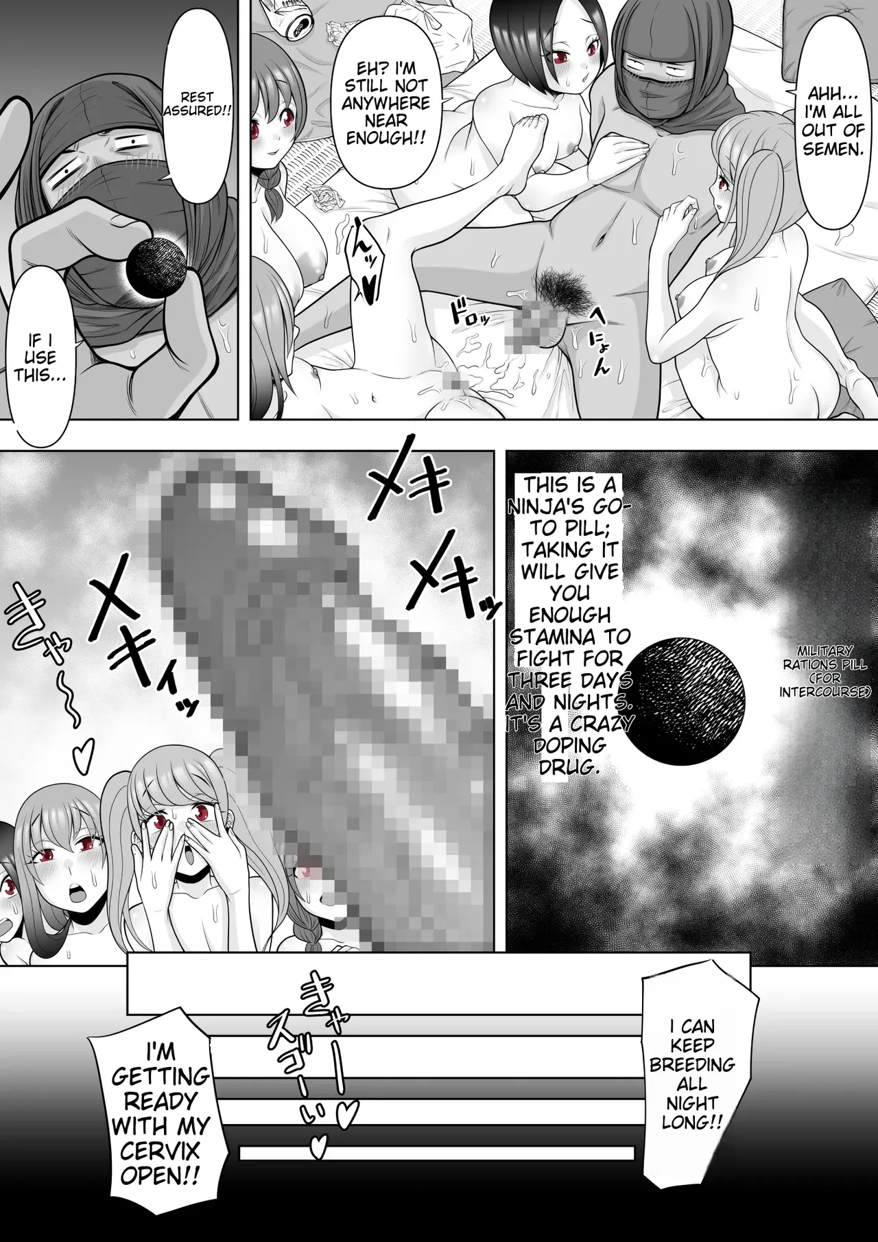 [Pot Detox]Nin Kan ~Gendai Ninja ga Ninjutsu Tsukatte Harem SEX & Bunshin no Jutsu de Haramase Dai Rankou~ | Shinobikan ~Modern Ninja Uses Ninjutsu for Harem Sex & Impregnation Orgies with Clone Techniques~[English] Page 31