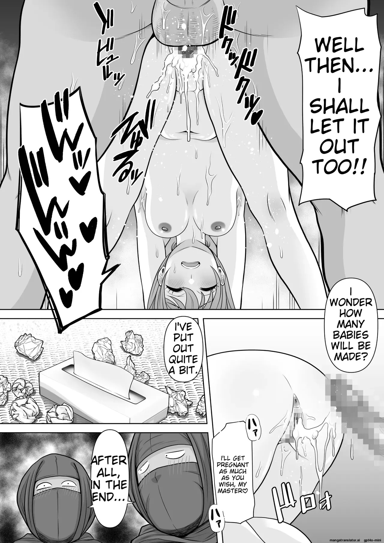 [Pot Detox]Nin Kan ~Gendai Ninja ga Ninjutsu Tsukatte Harem SEX & Bunshin no Jutsu de Haramase Dai Rankou~ | Shinobikan ~Modern Ninja Uses Ninjutsu for Harem Sex & Impregnation Orgies with Clone Techniques~[English] Page 52