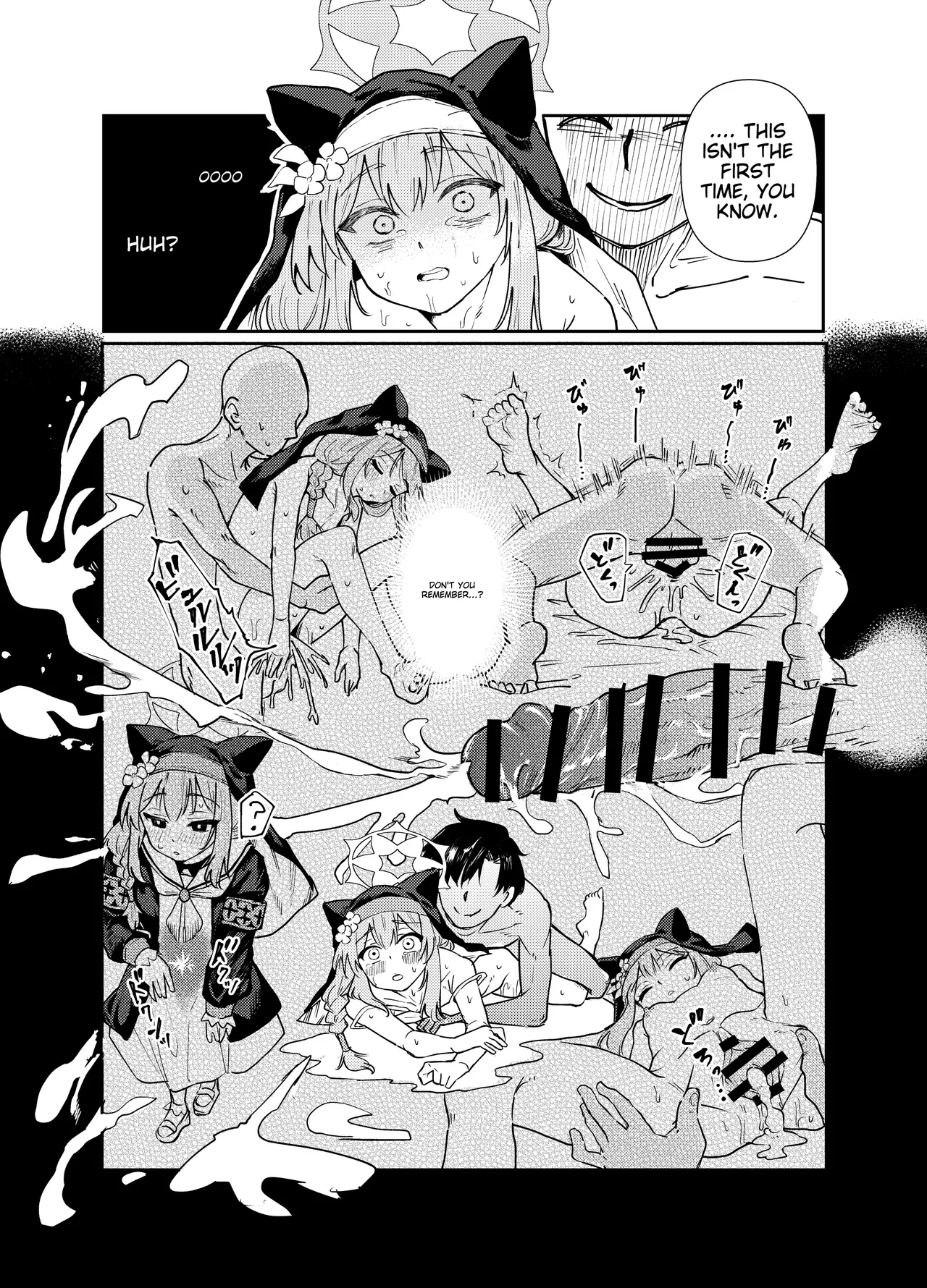 [Tenkiame (Yuki Wosora)]Schale no Bushitsu de, Mari ga Neteita. | Marie was sleeping in the Sharre clubroom.(Blue Archive) [English] [Digital] Page 39