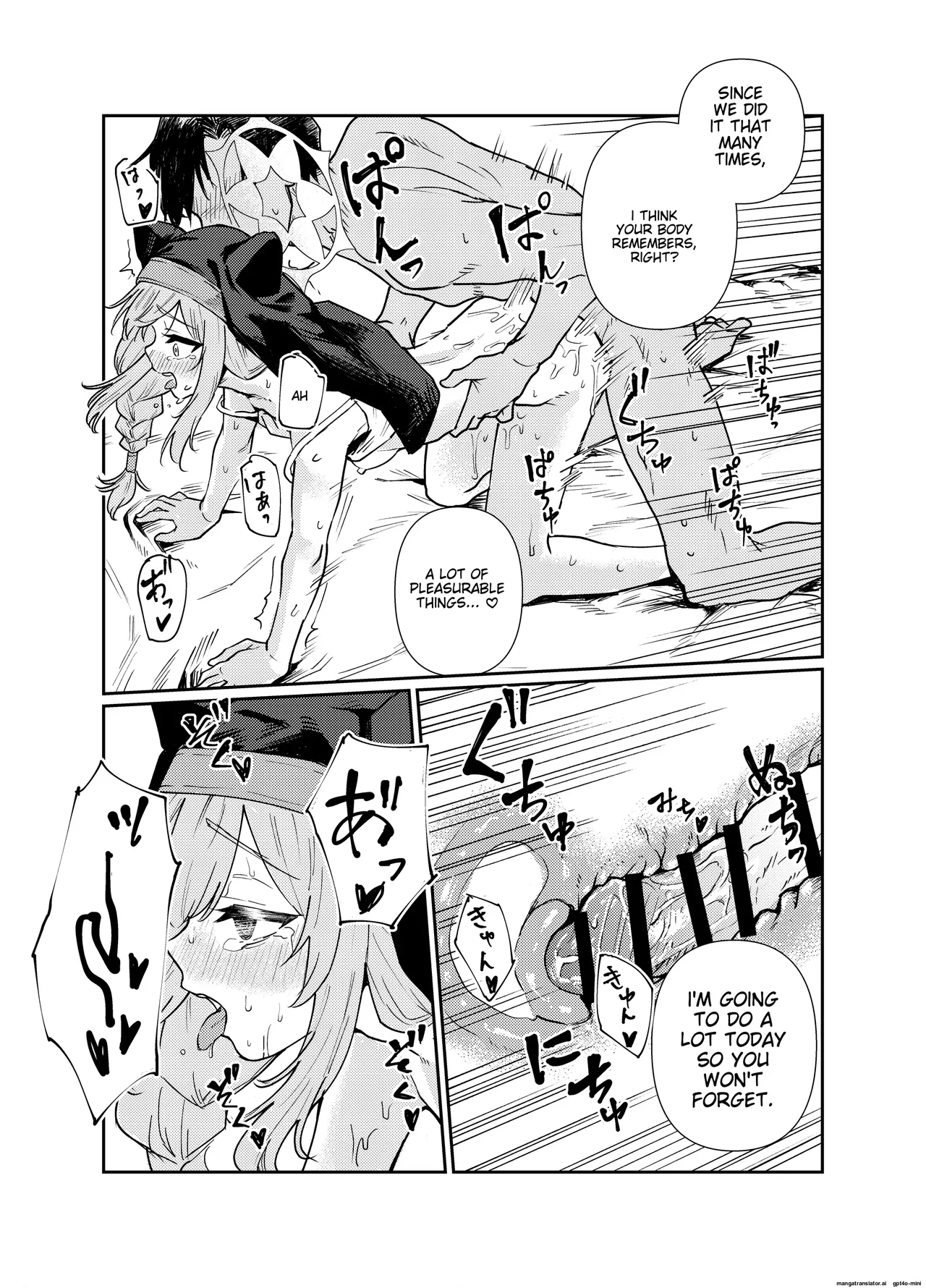 [Tenkiame (Yuki Wosora)]Schale no Bushitsu de, Mari ga Neteita. | Marie was sleeping in the Sharre clubroom.(Blue Archive) [English] [Digital] Page 40