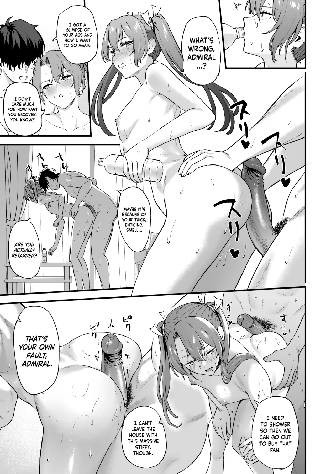 [Solo Play (Gaffe Takaman)]Asedaku Zuikaku to Koubi Suru Hon | A Book About Sweaty Sex With Zuikaku(Kantai Collection -KanColle-) [English] [Cuddlebuns] [Decensored] [Digital] Page 26