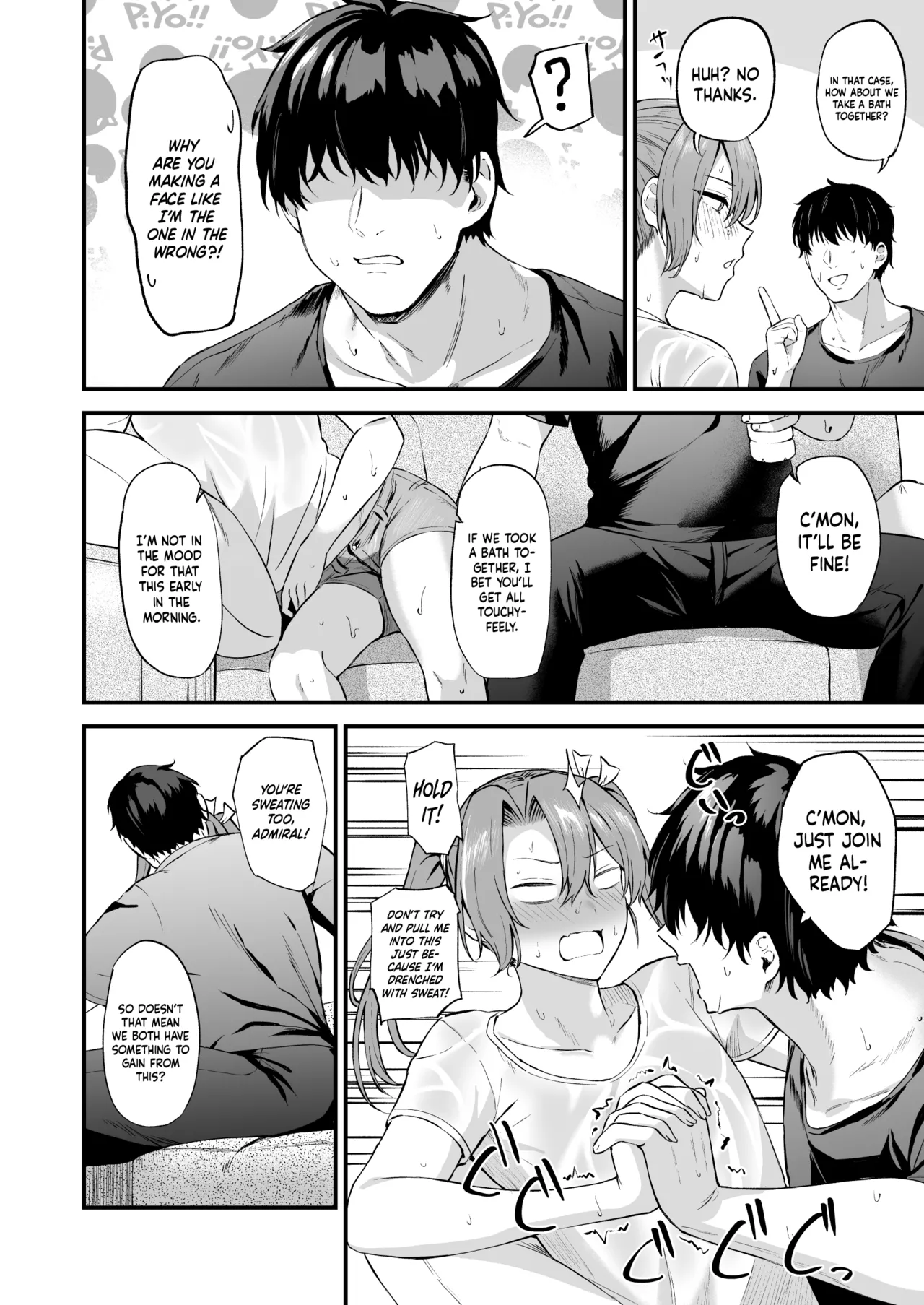 [Solo Play (Gaffe Takaman)]Asedaku Zuikaku to Koubi Suru Hon | A Book About Sweaty Sex With Zuikaku(Kantai Collection -KanColle-) [English] [Cuddlebuns] [Decensored] [Digital] Page 5