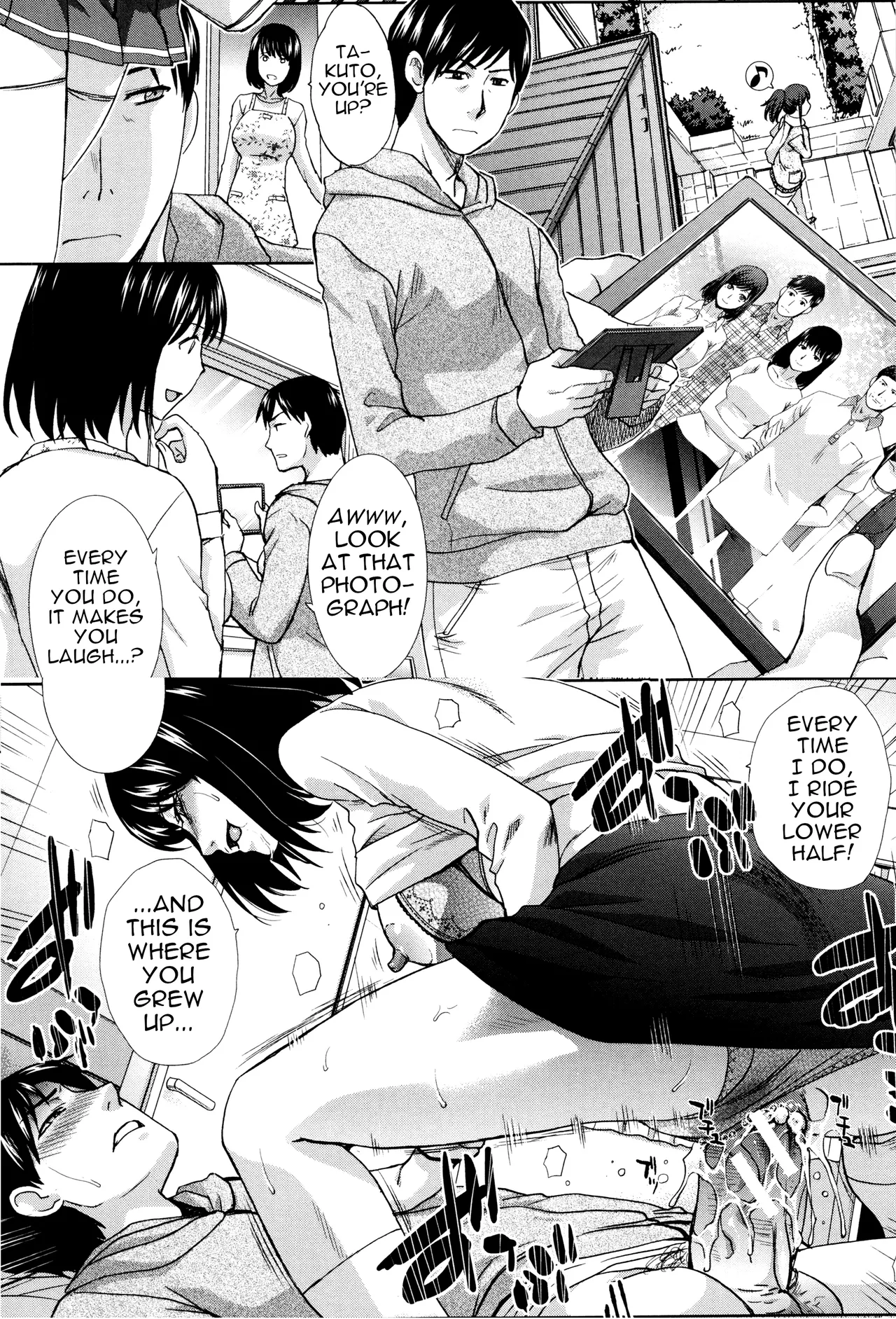 [Itaba Hiroshi]Houkai Kazoku | Dysfunctional Family(Kazoku Soukanzu) [English] [menospeaknihongo] Page 104