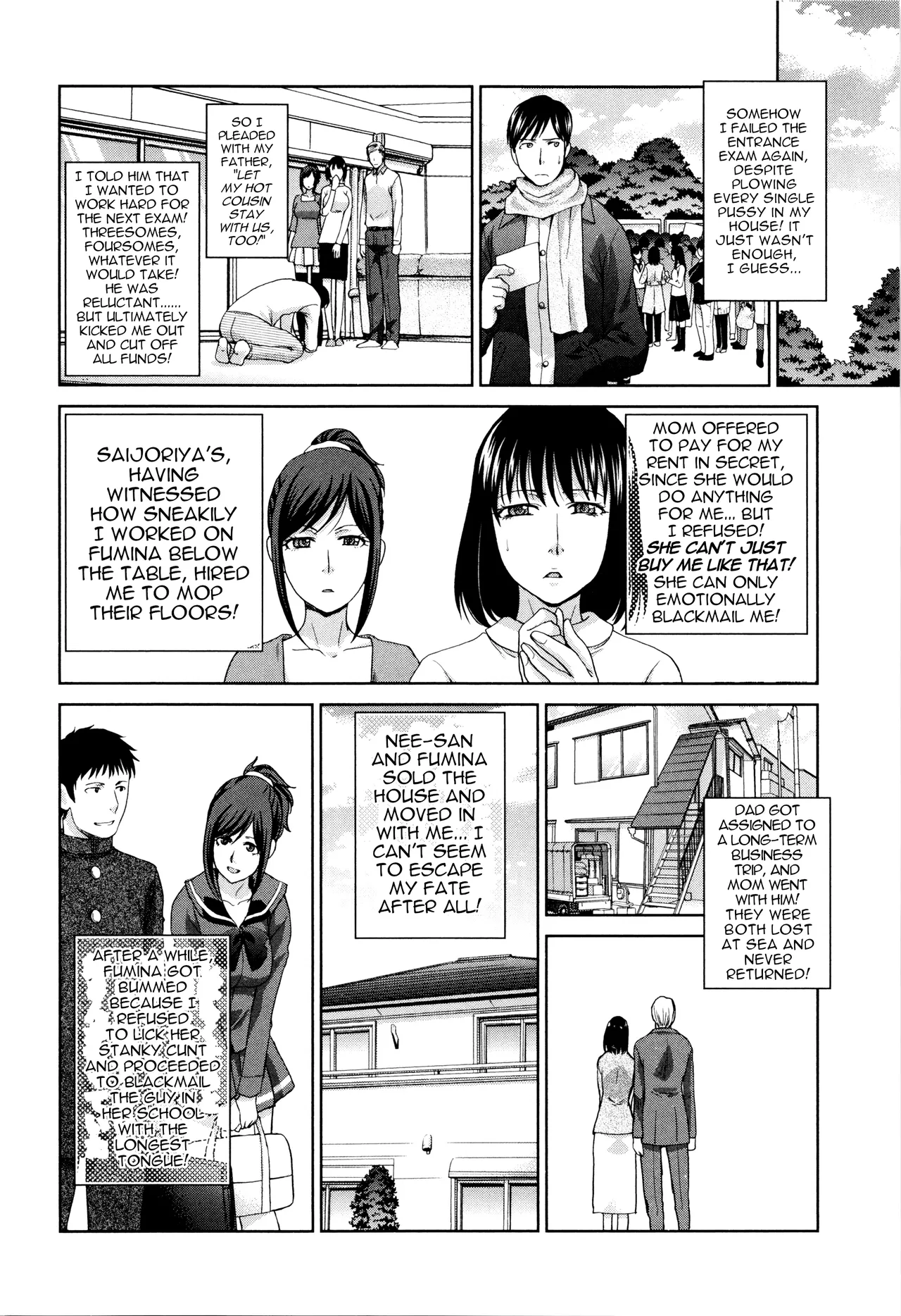 [Itaba Hiroshi]Houkai Kazoku | Dysfunctional Family(Kazoku Soukanzu) [English] [menospeaknihongo] Page 108