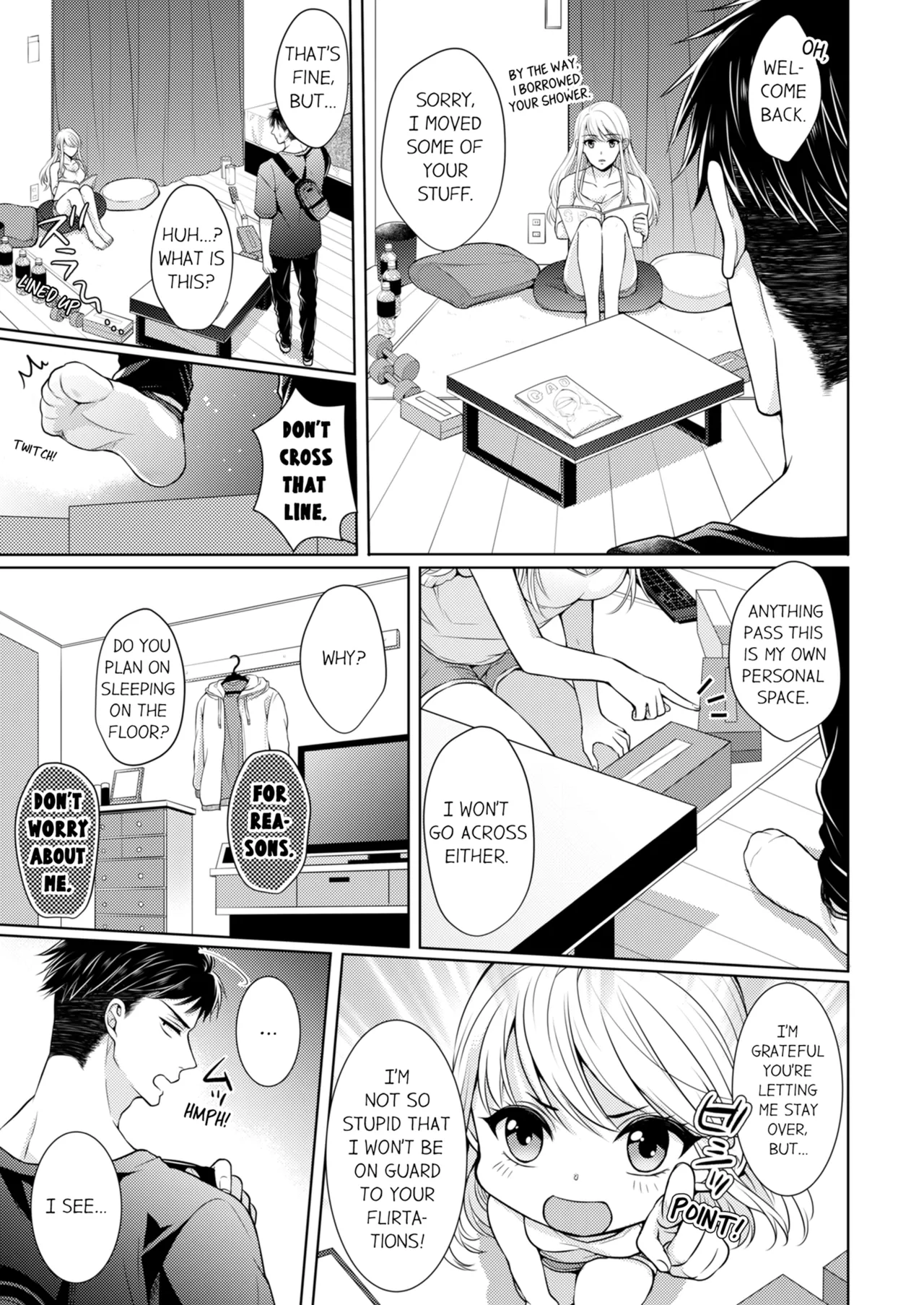 [Kawano Tanishi]Yubisaki Kara Honki no Netsujō ～ Chara Otoko Shōbōshi wa Massuguna me de Watashi o Daita ～ | Fire in His Fingertips Vol. 1[English] [Decensored] [Ongoing] Page 17