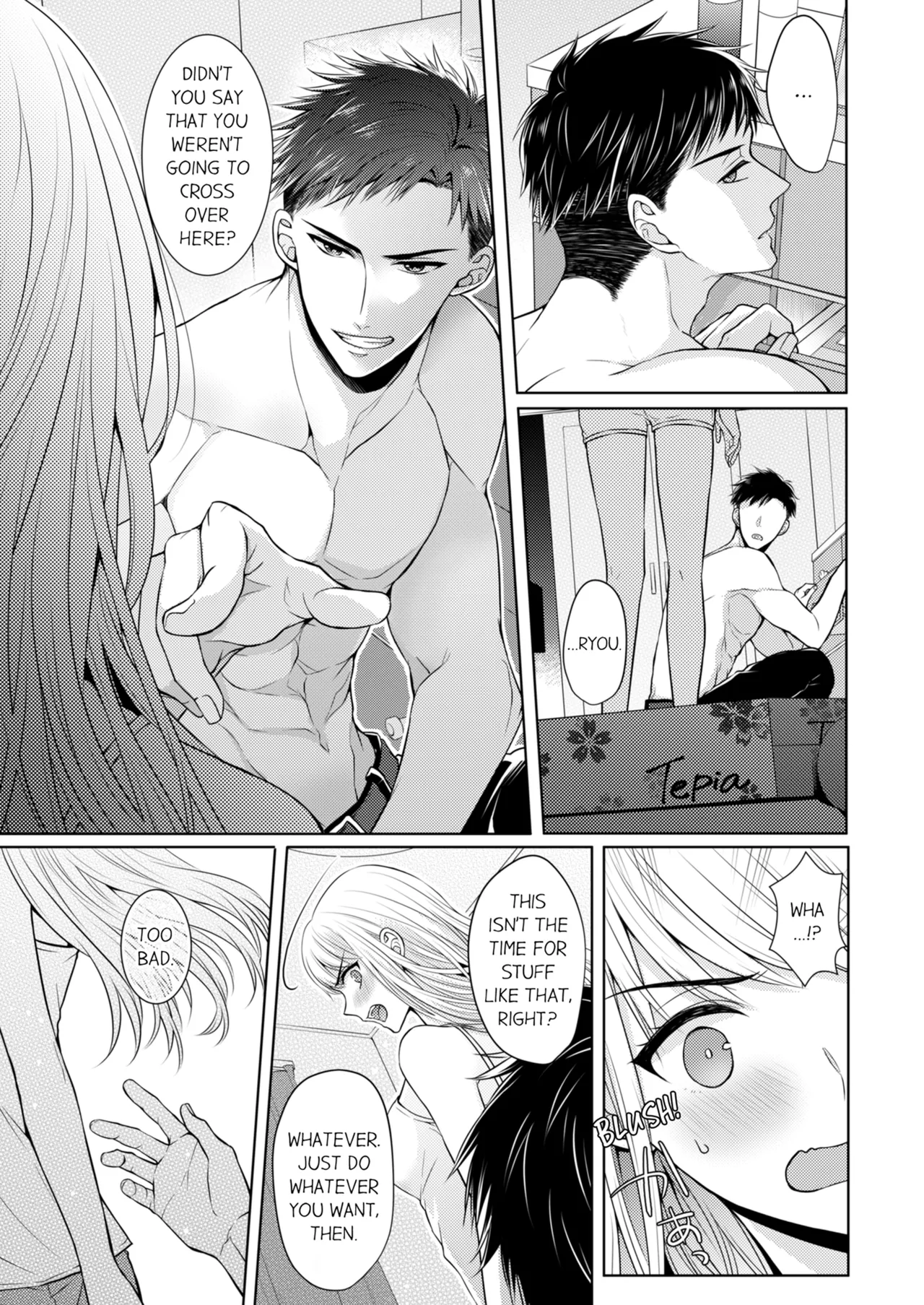 [Kawano Tanishi]Yubisaki Kara Honki no Netsujō ～ Chara Otoko Shōbōshi wa Massuguna me de Watashi o Daita ～ | Fire in His Fingertips Vol. 1[English] [Decensored] [Ongoing] Page 19