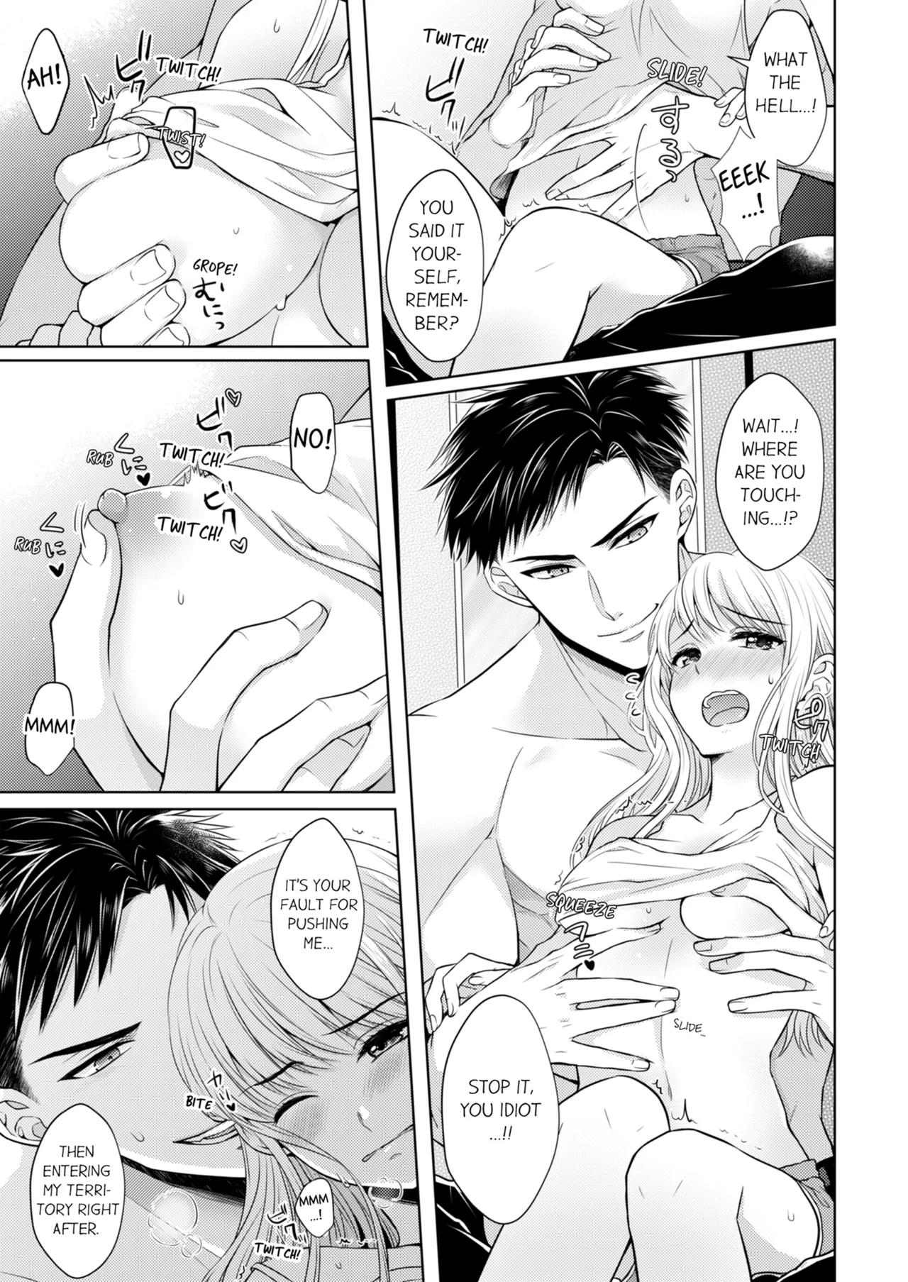 [Kawano Tanishi]Yubisaki Kara Honki no Netsujō ～ Chara Otoko Shōbōshi wa Massuguna me de Watashi o Daita ～ | Fire in His Fingertips Vol. 1[English] [Decensored] [Ongoing] Page 21