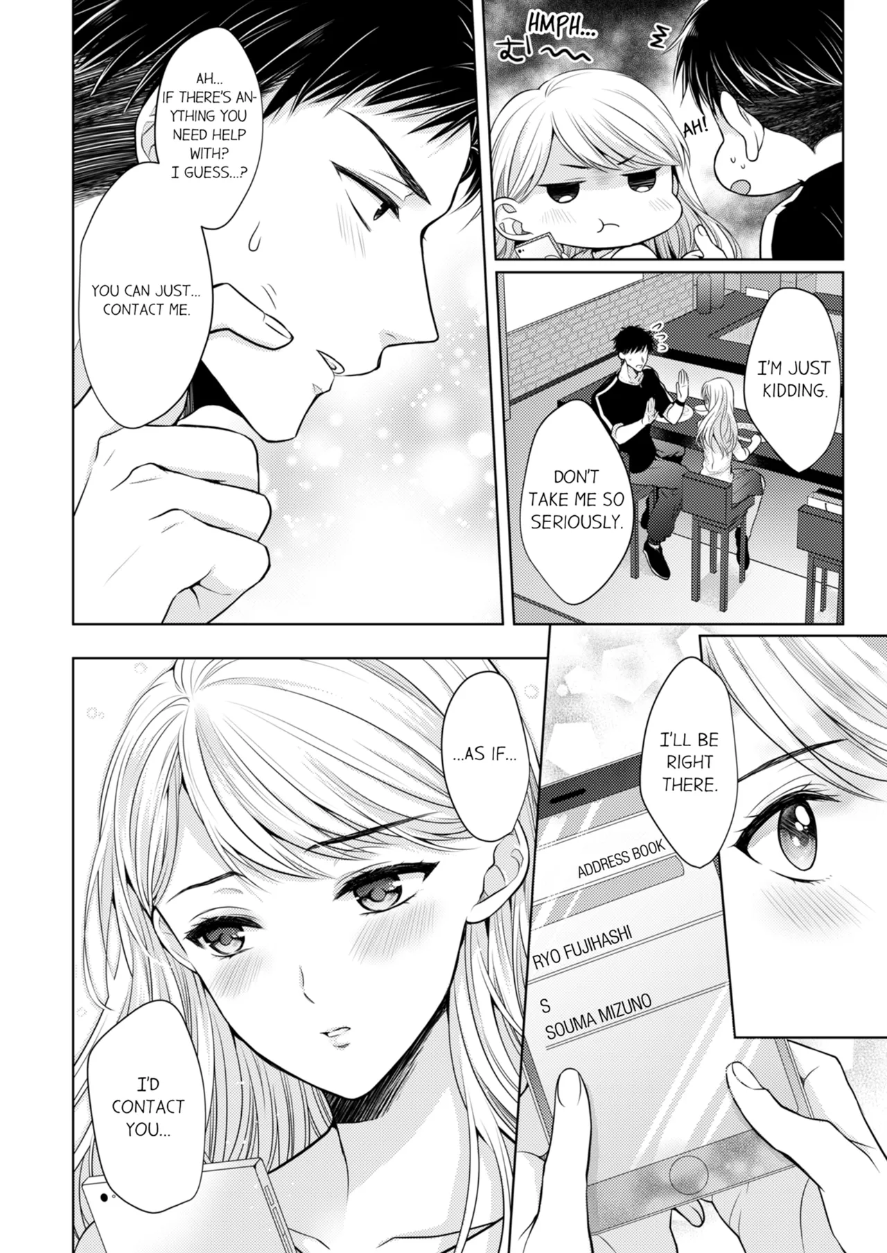 [Kawano Tanishi]Yubisaki Kara Honki no Netsujō ～ Chara Otoko Shōbōshi wa Massuguna me de Watashi o Daita ～ | Fire in His Fingertips Vol. 1[English] [Decensored] [Ongoing] Page 40
