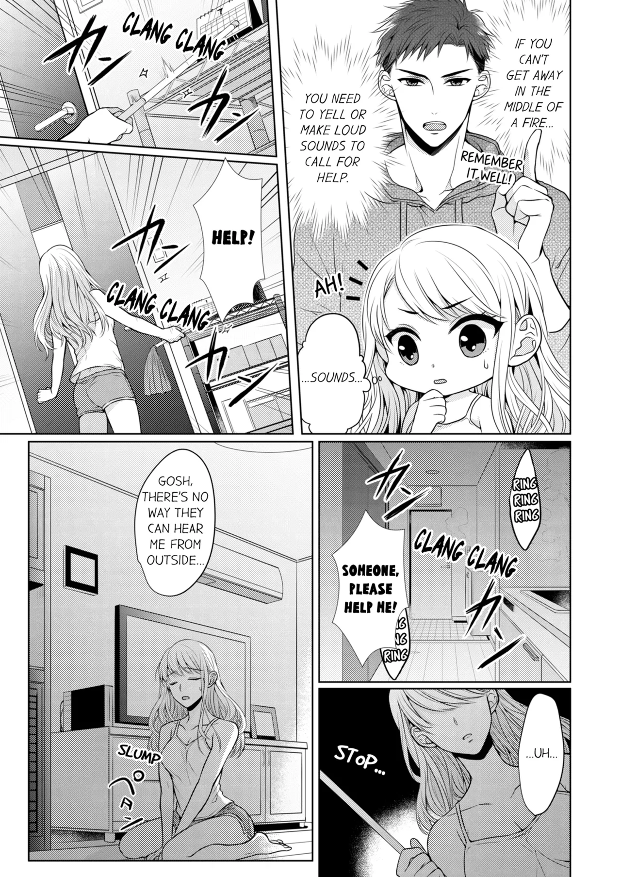 [Kawano Tanishi]Yubisaki Kara Honki no Netsujō ～ Chara Otoko Shōbōshi wa Massuguna me de Watashi o Daita ～ | Fire in His Fingertips Vol. 1[English] [Decensored] [Ongoing] Page 7