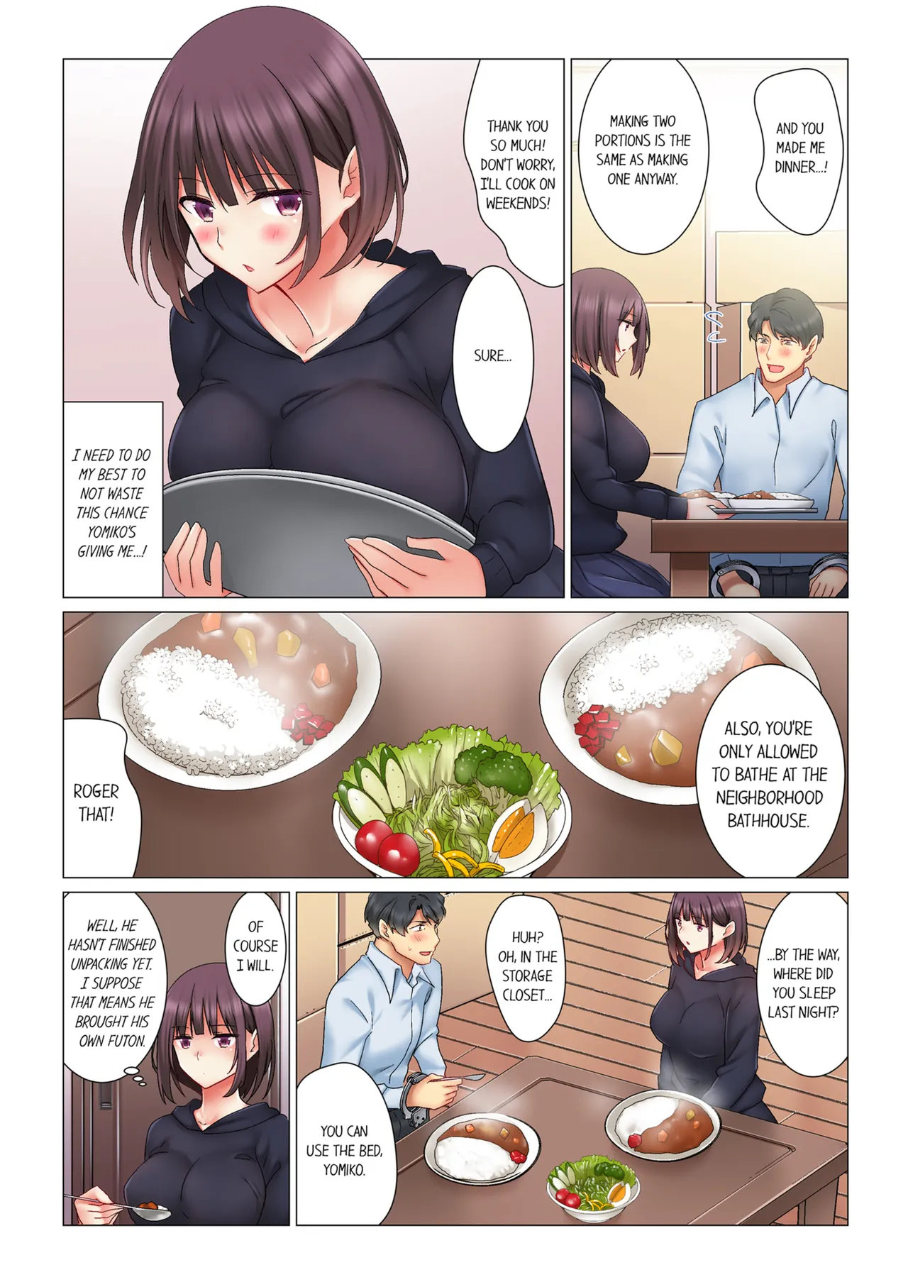[Nanakusa Amane]Cool na Niizuma to no Shinkon Seikatsu wa Amari ni mo... Yarashikatta  | Our Kinky Newlywed Life Vol. 1[English] [Decensored] [Ongoing] Page 31