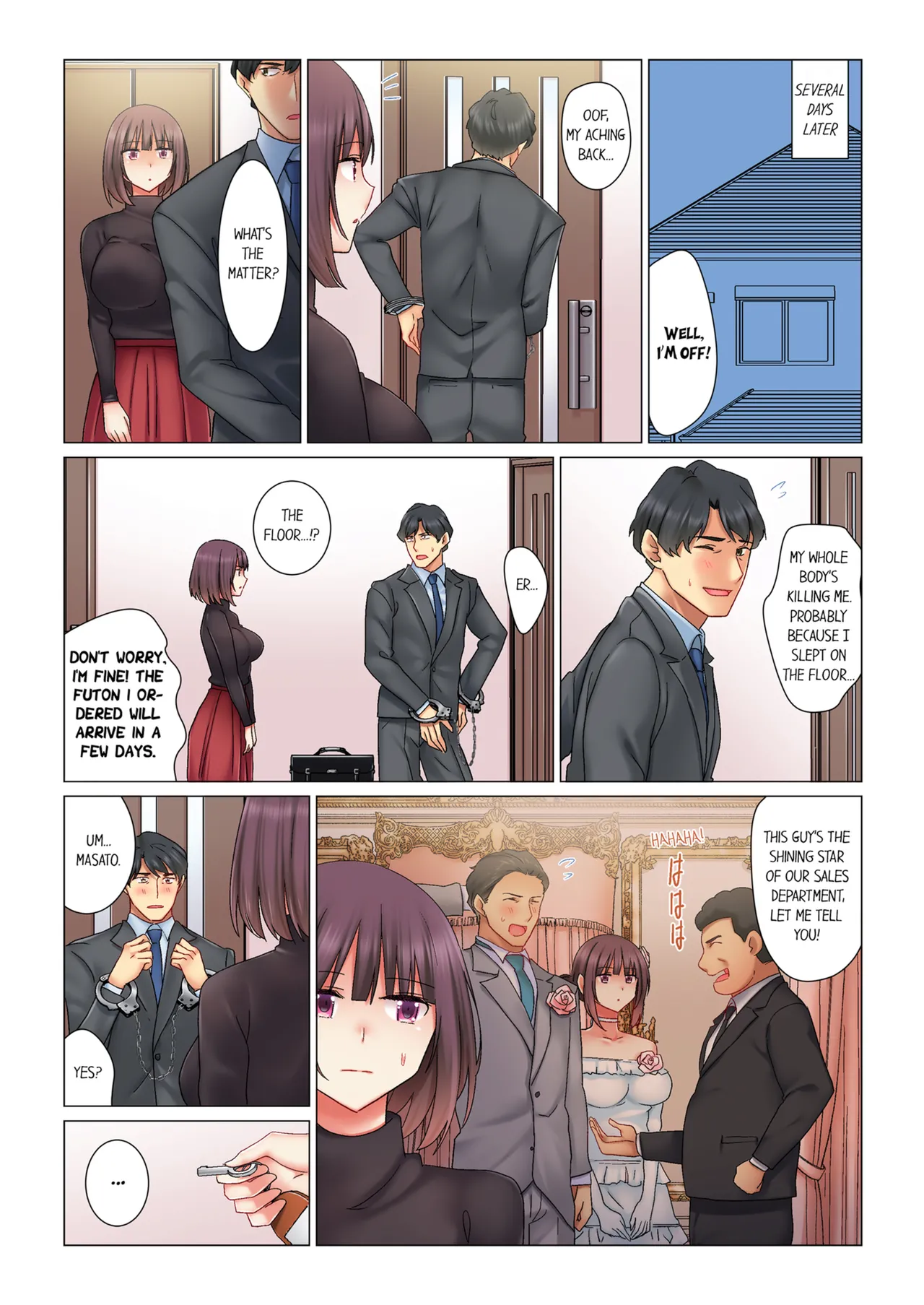 [Nanakusa Amane]Cool na Niizuma to no Shinkon Seikatsu wa Amari ni mo... Yarashikatta  | Our Kinky Newlywed Life Vol. 1[English] [Decensored] [Ongoing] Page 32