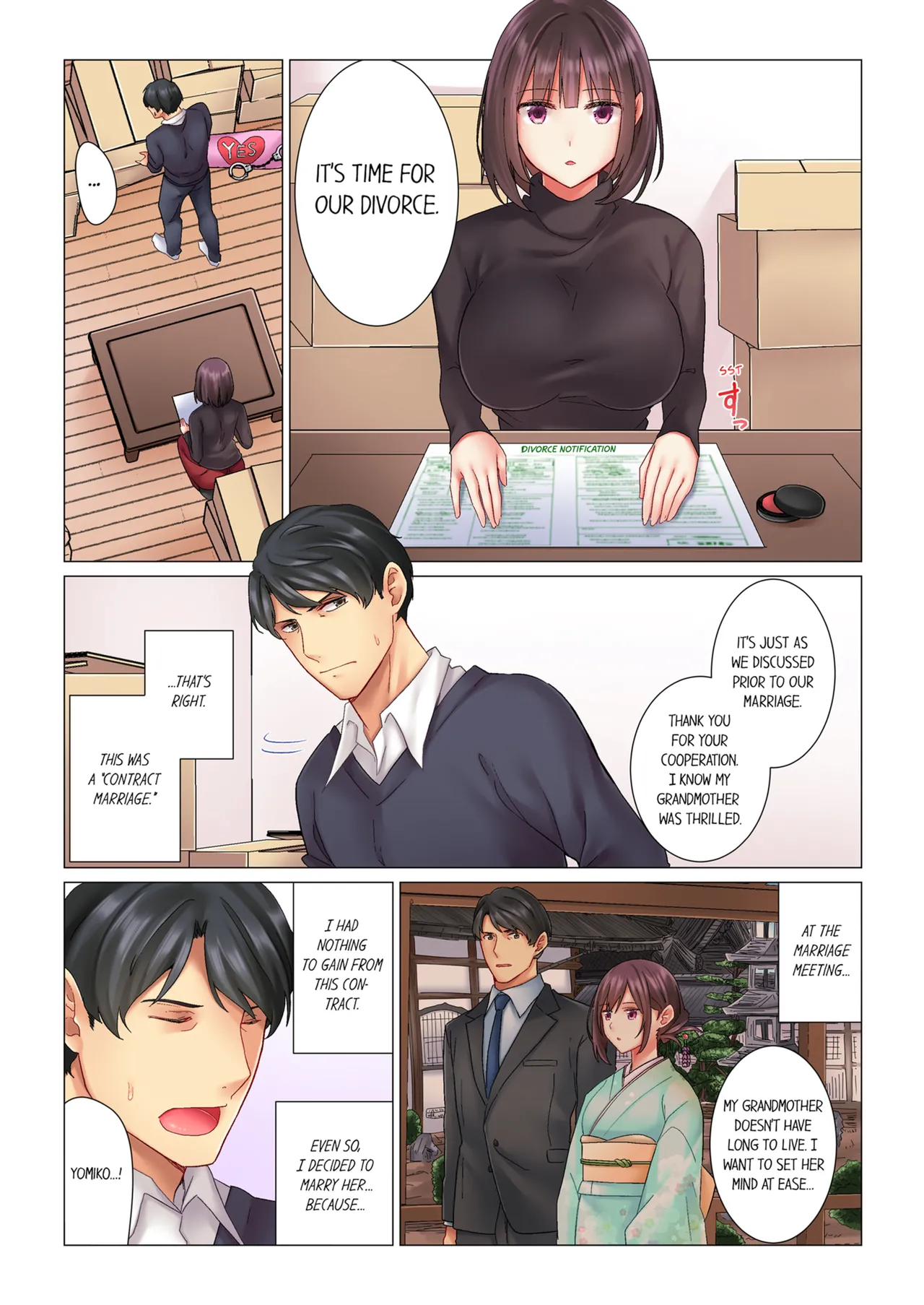 [Nanakusa Amane]Cool na Niizuma to no Shinkon Seikatsu wa Amari ni mo... Yarashikatta  | Our Kinky Newlywed Life Vol. 1[English] [Decensored] [Ongoing] Page 4