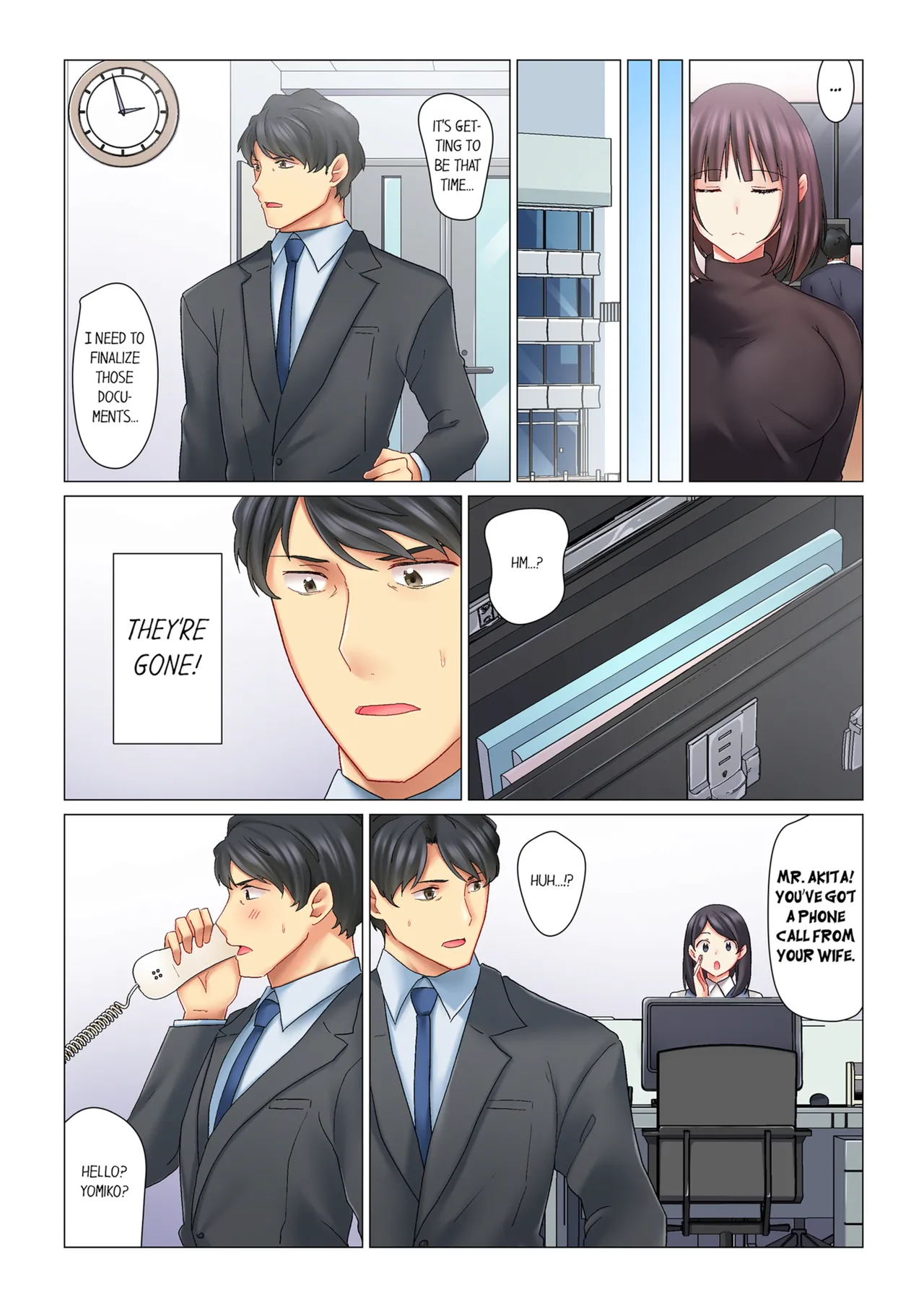 [Nanakusa Amane]Cool na Niizuma to no Shinkon Seikatsu wa Amari ni mo... Yarashikatta  | Our Kinky Newlywed Life Vol. 1[English] [Decensored] [Ongoing] Page 53