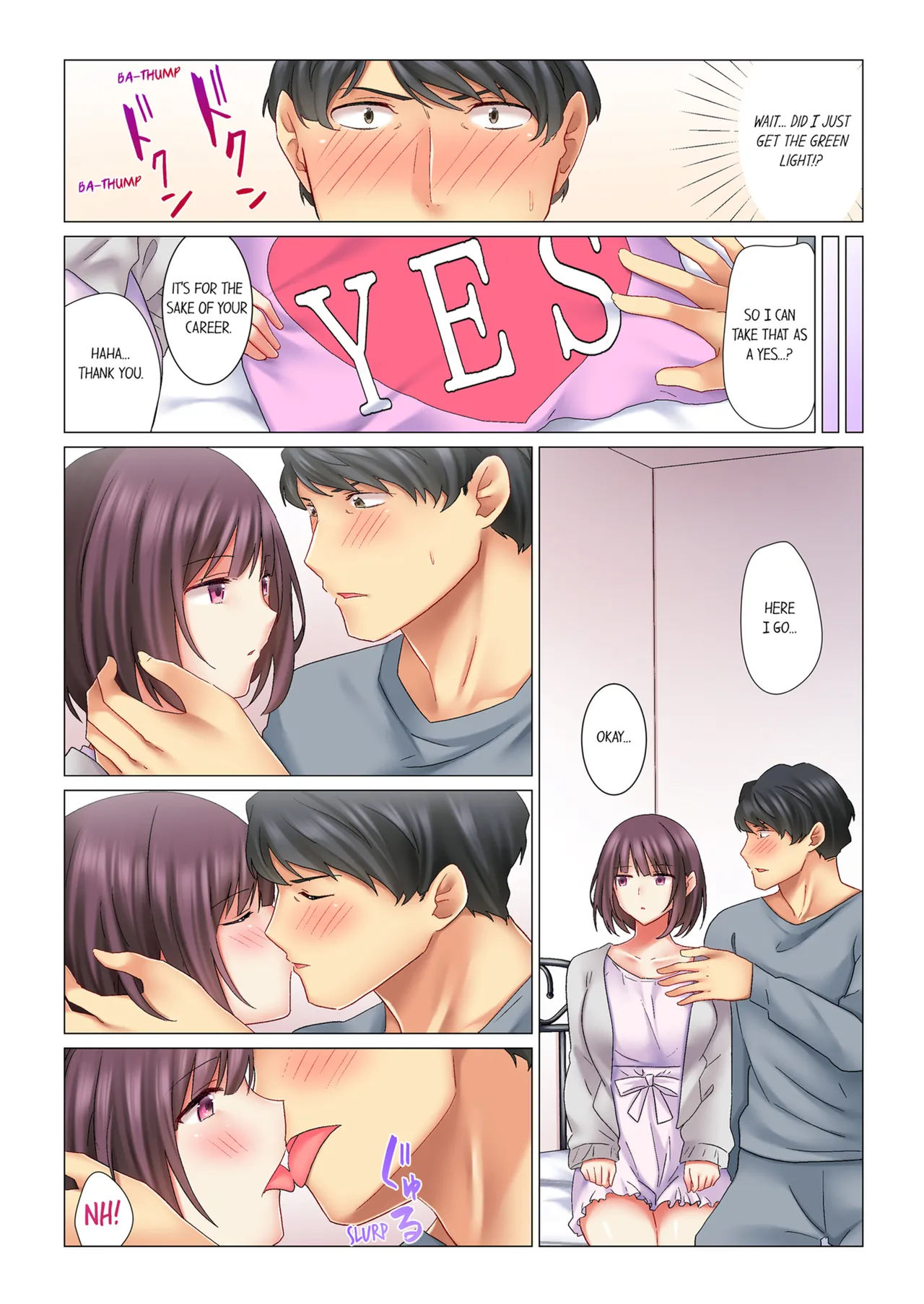 [Nanakusa Amane]Cool na Niizuma to no Shinkon Seikatsu wa Amari ni mo... Yarashikatta  | Our Kinky Newlywed Life Vol. 1[English] [Decensored] [Ongoing] Page 59