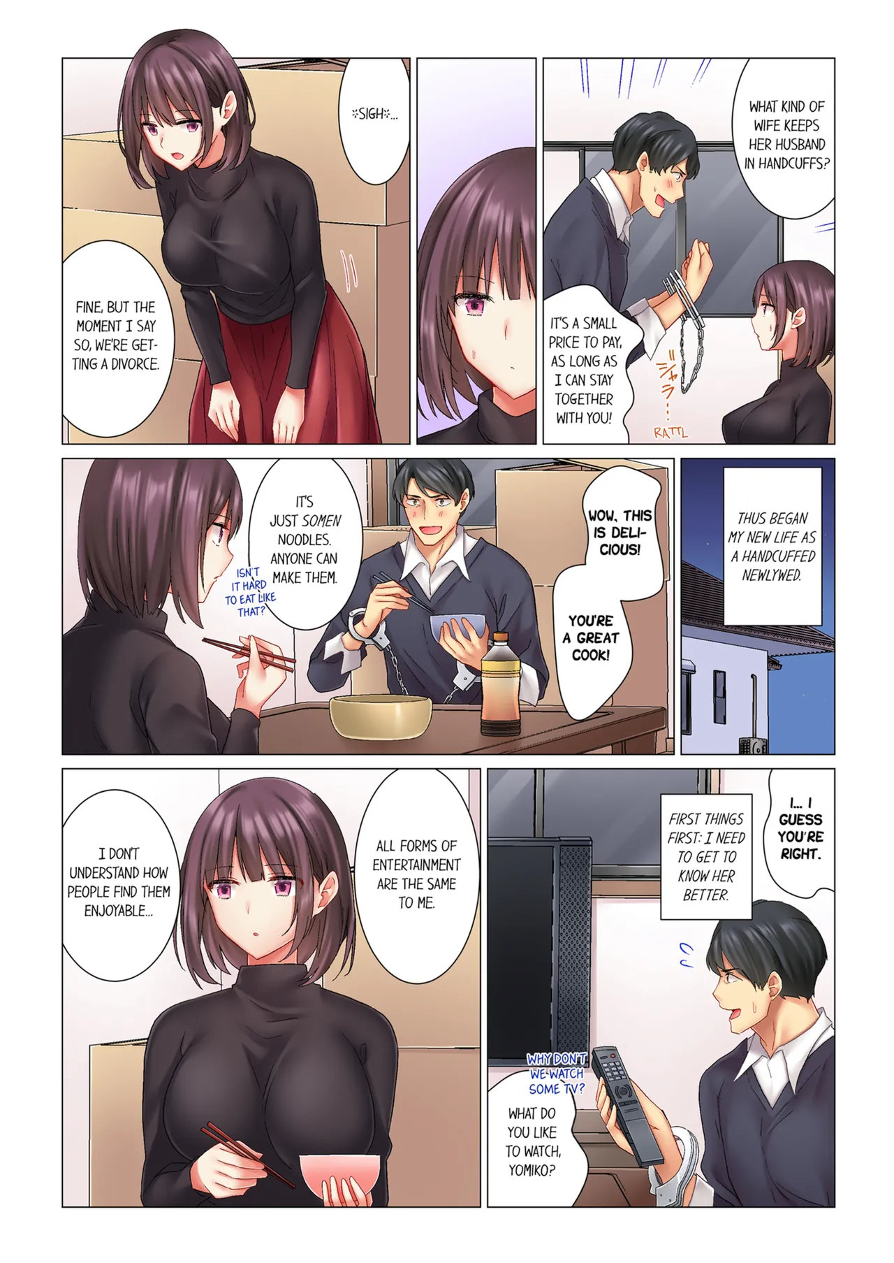 [Nanakusa Amane]Cool na Niizuma to no Shinkon Seikatsu wa Amari ni mo... Yarashikatta | Our Kinky Newlywed Life Vol. 1[English] [Decensored] [Ongoing] Page 7