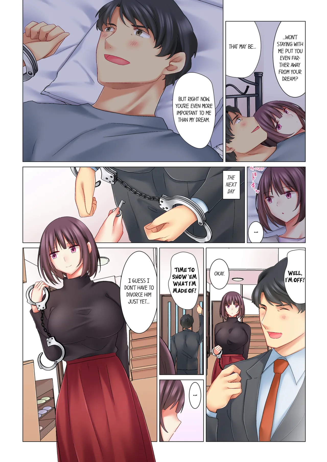 [Nanakusa Amane]Cool na Niizuma to no Shinkon Seikatsu wa Amari ni mo... Yarashikatta  | Our Kinky Newlywed Life Vol. 1[English] [Decensored] [Ongoing] Page 74