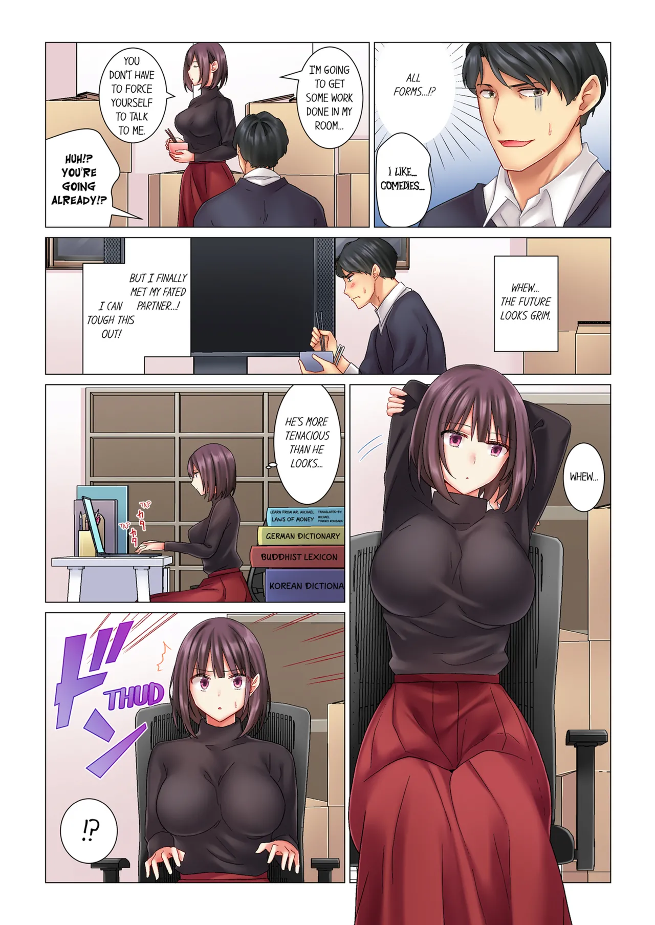 [Nanakusa Amane]Cool na Niizuma to no Shinkon Seikatsu wa Amari ni mo... Yarashikatta  | Our Kinky Newlywed Life Vol. 1[English] [Decensored] [Ongoing] Page 8