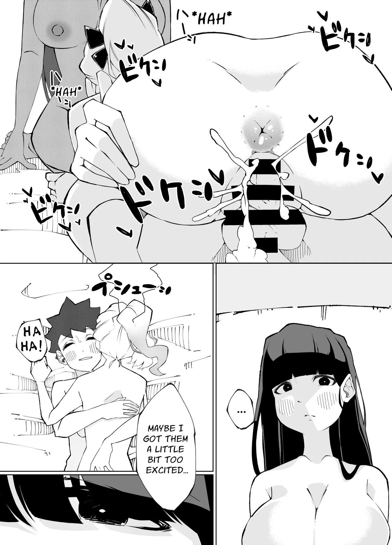 [Nedoko de Nidone (Nashio.)]Shimai no Amai Ana Kurabe | Comparing Sisters' Sweet Holes[English] [Kani] Page 34