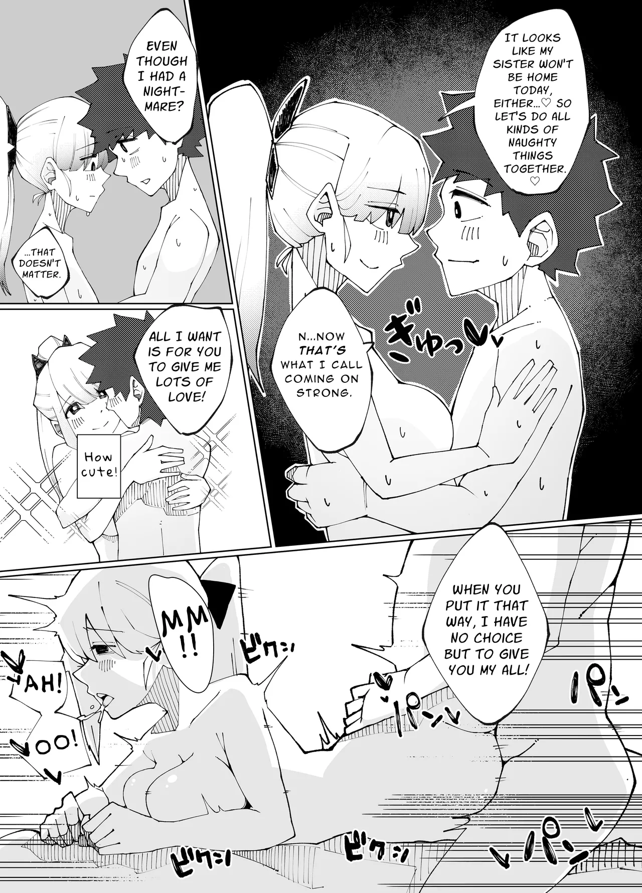 [Nedoko de Nidone (Nashio.)]Shimai no Amai Ana Kurabe | Comparing Sisters' Sweet Holes[English] [Kani] Page 5