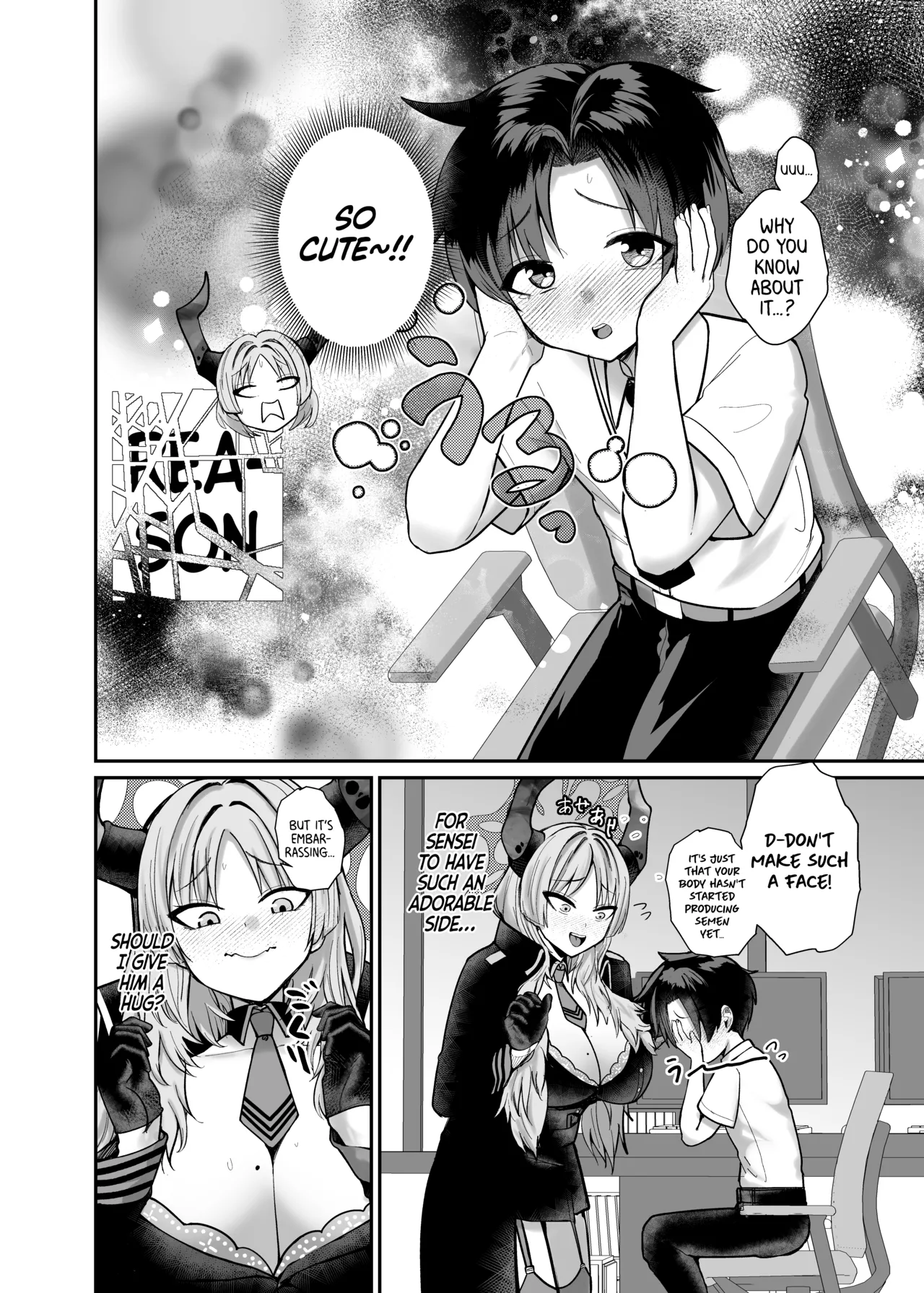 [Awa no Chikara (Kibouou Soap)]Sensei wa Dandan Seitsuu shitaku naa ~ru ♡ | Sensei... Relax... You’re Gonna Ejaculate... Over and Over Again…(Blue Archive) [English] [Tabunne Scans] [Digital] Page 10