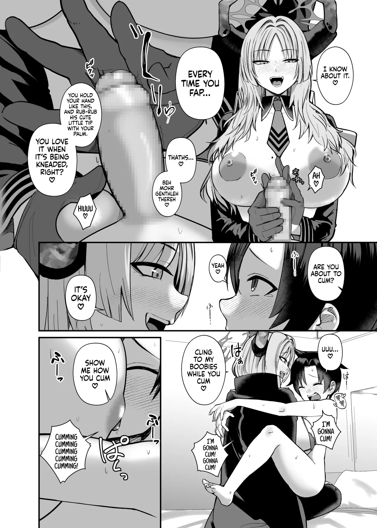 [Awa no Chikara (Kibouou Soap)]Sensei wa Dandan Seitsuu shitaku naa ~ru ♡ | Sensei... Relax... You’re Gonna Ejaculate... Over and Over Again…(Blue Archive) [English] [Tabunne Scans] [Digital] Page 16