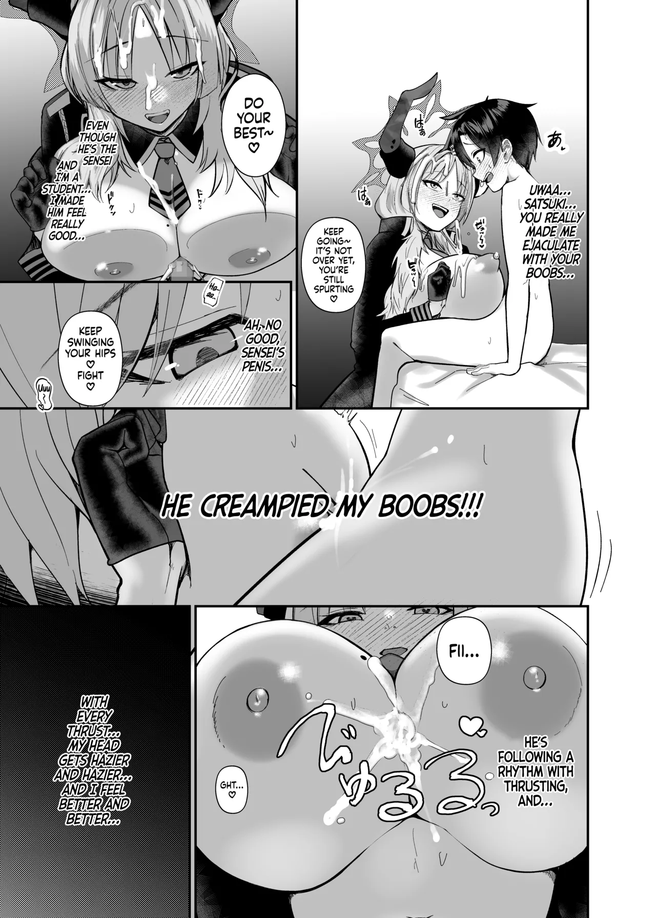 [Awa no Chikara (Kibouou Soap)]Sensei wa Dandan Seitsuu shitaku naa ~ru ♡ | Sensei... Relax... You’re Gonna Ejaculate... Over and Over Again…(Blue Archive) [English] [Tabunne Scans] [Digital] Page 23