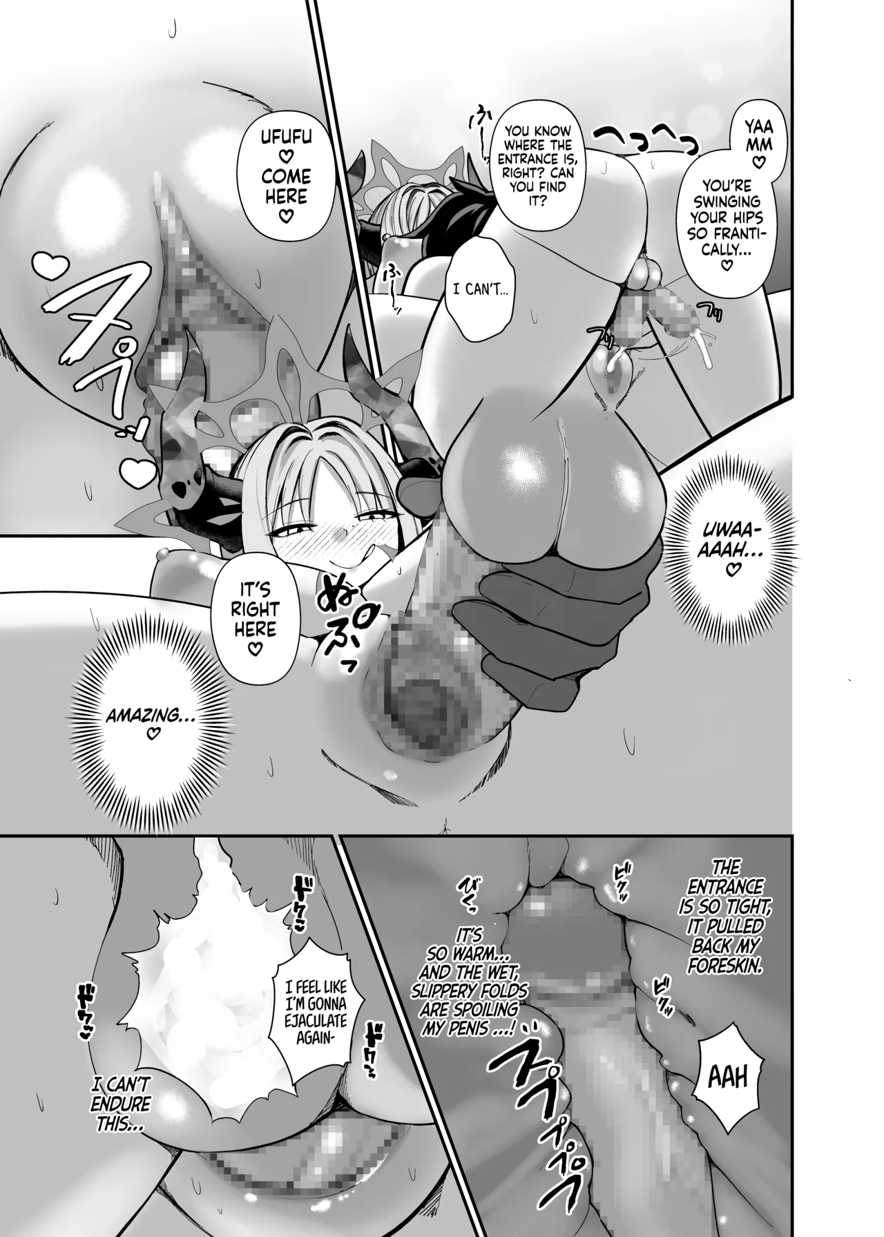 [Awa no Chikara (Kibouou Soap)]Sensei wa Dandan Seitsuu shitaku naa ~ru ♡ | Sensei... Relax... You’re Gonna Ejaculate... Over and Over Again…(Blue Archive) [English] [Tabunne Scans] [Digital] Page 27