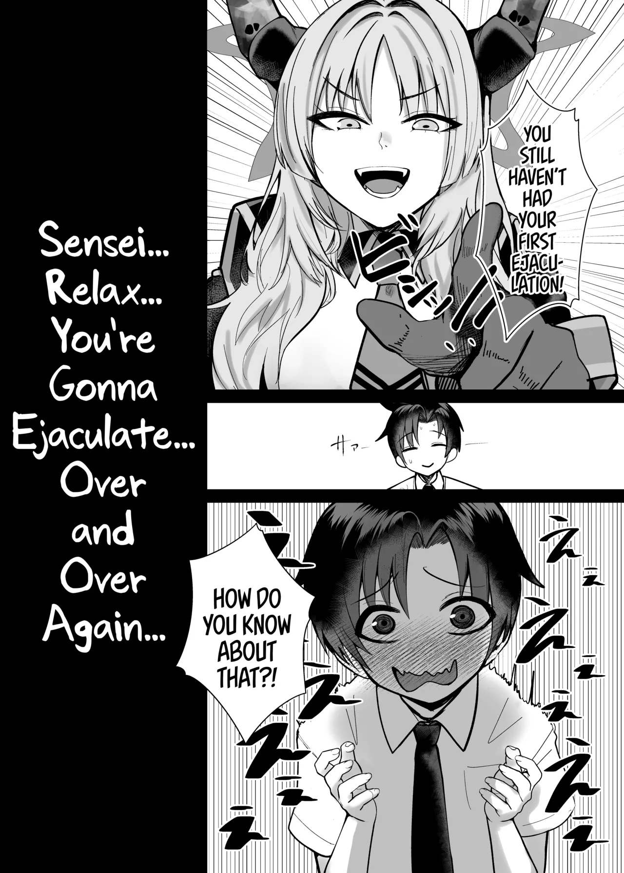 [Awa no Chikara (Kibouou Soap)]Sensei wa Dandan Seitsuu shitaku naa ~ru ♡ | Sensei... Relax... You’re Gonna Ejaculate... Over and Over Again…(Blue Archive) [English] [Tabunne Scans] [Digital] Page 8