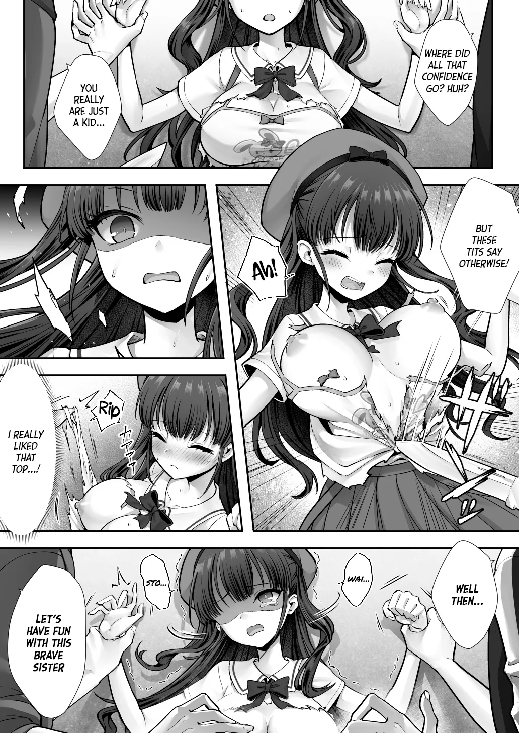 [Amulai Okashi Seisakusho (Sasanomanibi)]Imouto to Irekawatta Onii-chan wa, Sono Mama Oishiku Itadakarete shimaimashita.[English] [JusenkyoTL] Page 29