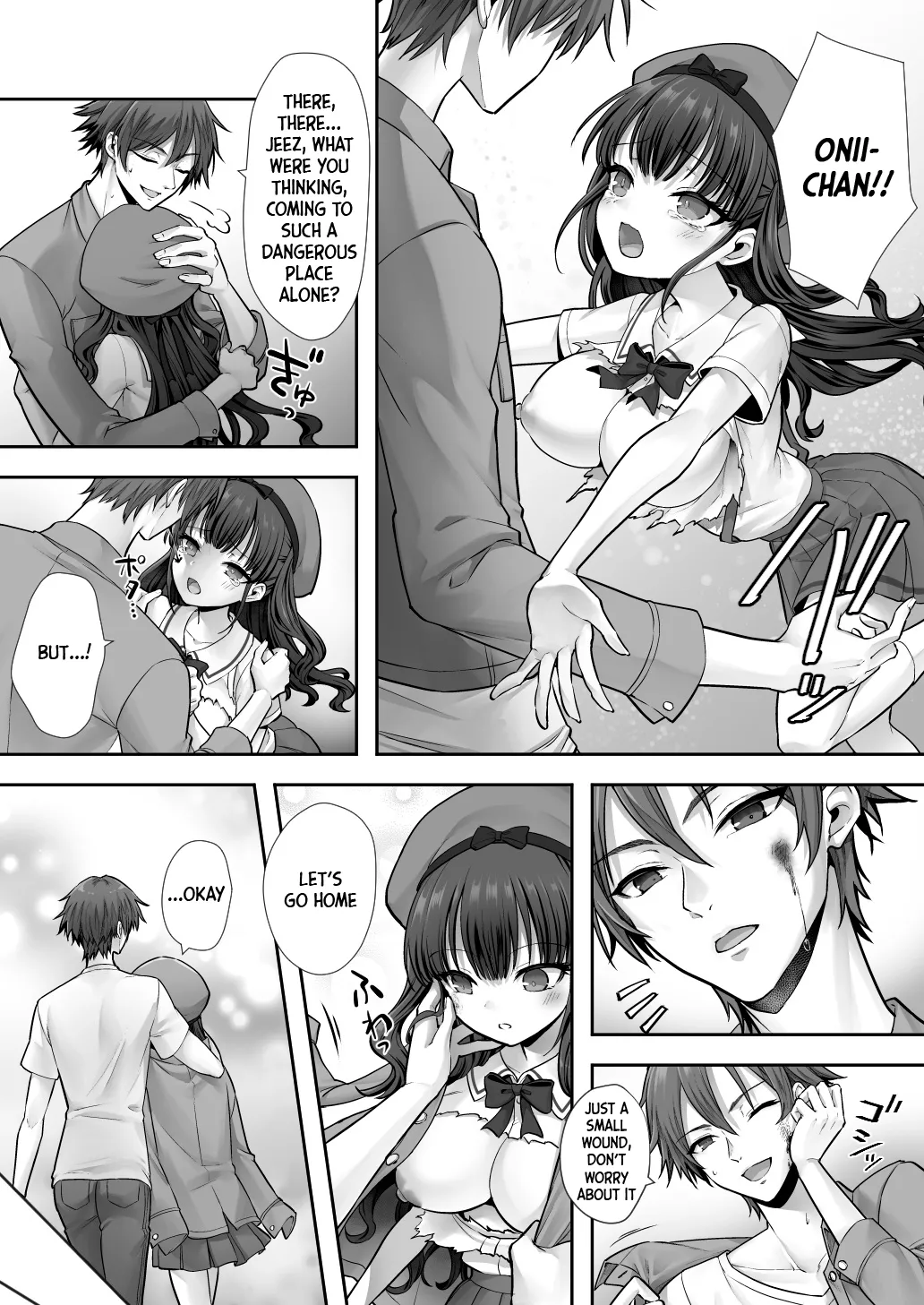 [Amulai Okashi Seisakusho (Sasanomanibi)]Imouto to Irekawatta Onii-chan wa, Sono Mama Oishiku Itadakarete shimaimashita.[English] [JusenkyoTL] Page 31