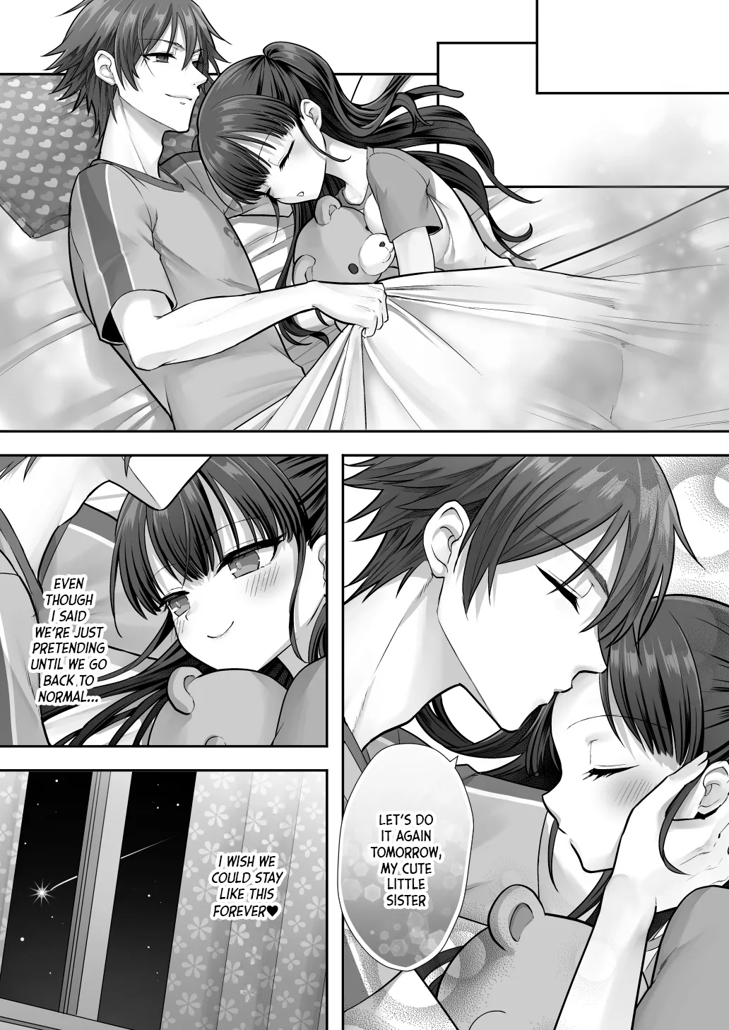[Amulai Okashi Seisakusho (Sasanomanibi)]Imouto to Irekawatta Onii-chan wa, Sono Mama Oishiku Itadakarete shimaimashita.[English] [JusenkyoTL] Page 43