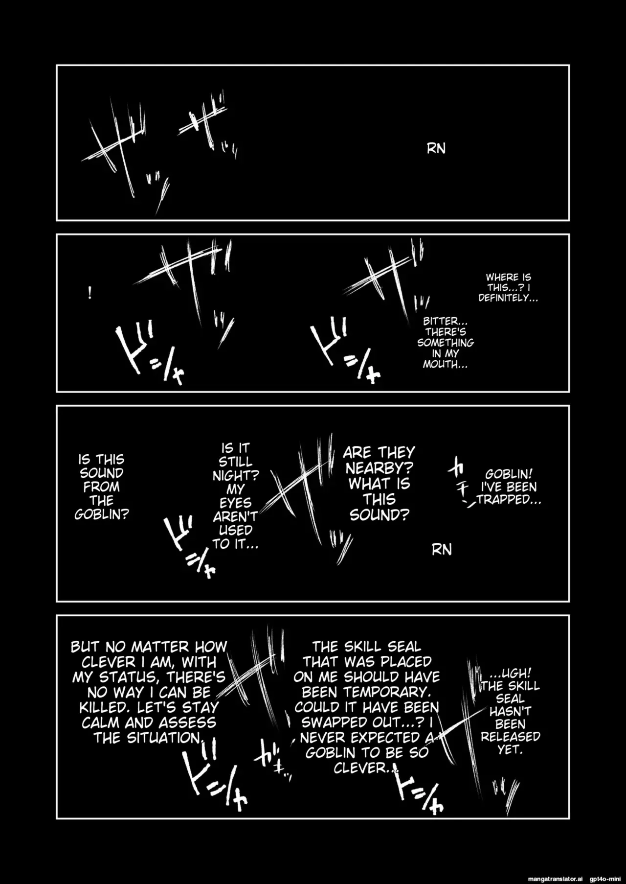 The Story of How a Masochistic Female Knight Looking to Get Gangbanged by Weaklings Became a Goblin Slave for Real; Part 2 Page 15