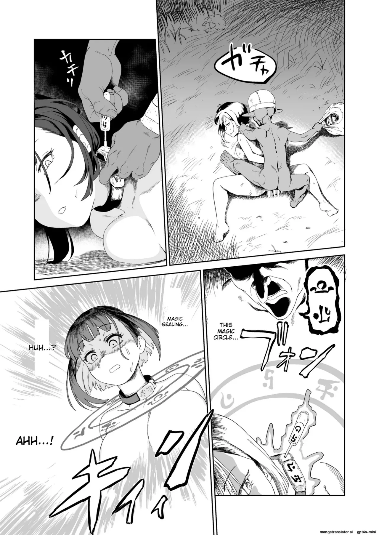 The Story of How a Masochistic Female Knight Looking to Get Gangbanged by Weaklings Became a Goblin Slave for Real; Part 2 Page 40