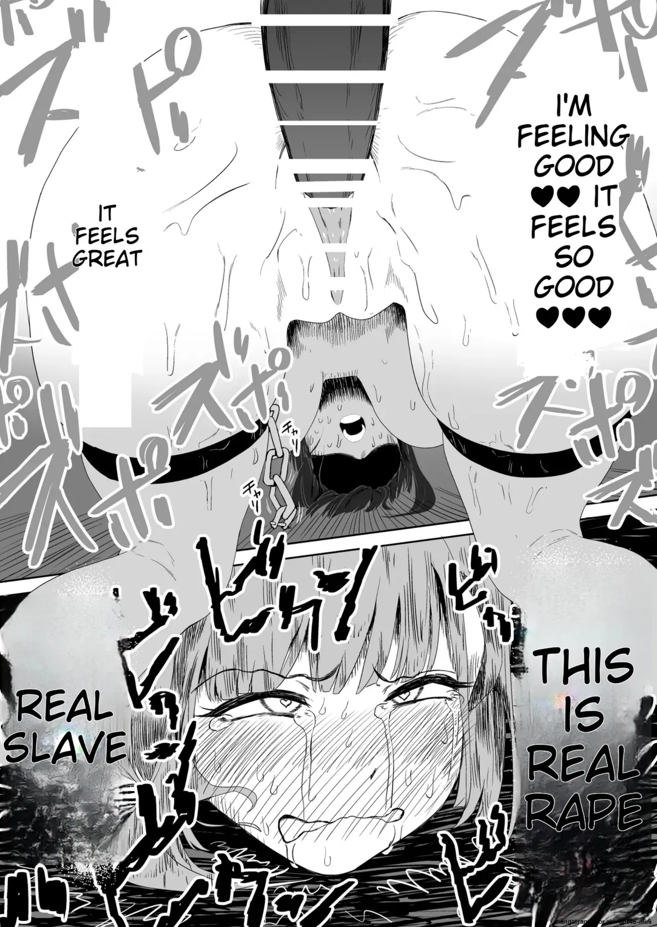 The Story of How a Masochistic Female Knight Looking to Get Gangbanged by Weaklings Became a Goblin Slave for Real; Part 2 Page 47