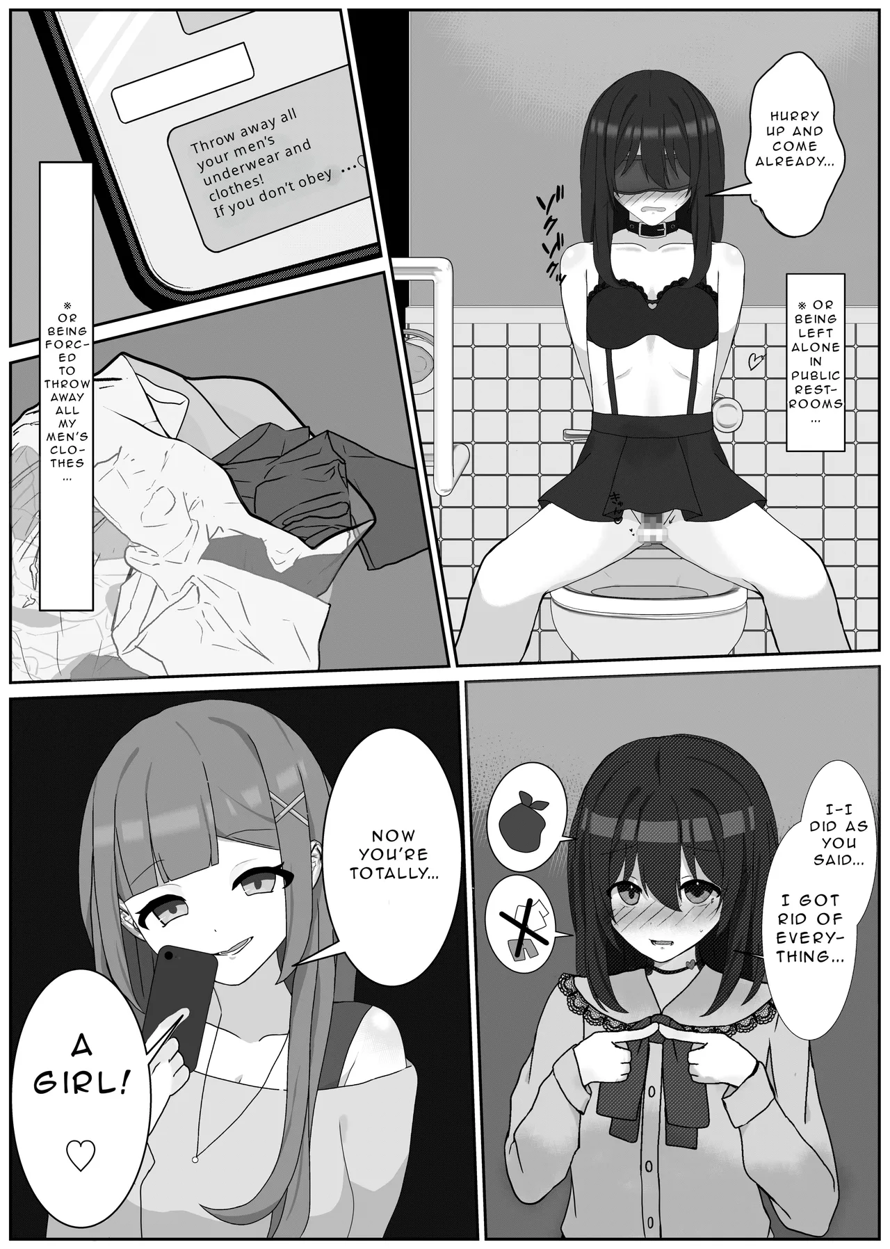 [Hentai Maso Kenkyuujo (Mikoda Miku)]Atomodori Dekinai Josei-ka Hentai Maso Choukyou | The Perverted Masochist Feminization Training from which there is no return[English] Page 17