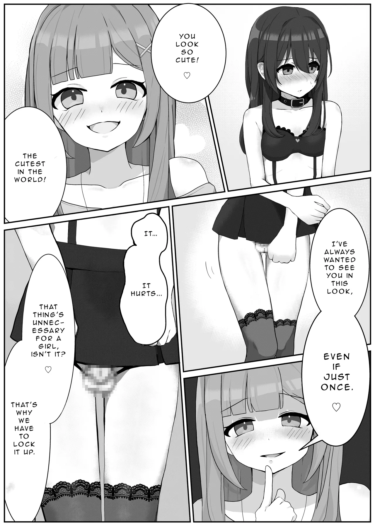 [Hentai Maso Kenkyuujo (Mikoda Miku)]Atomodori Dekinai Josei-ka Hentai Maso Choukyou | The Perverted Masochist Feminization Training from which there is no return[English] Page 5