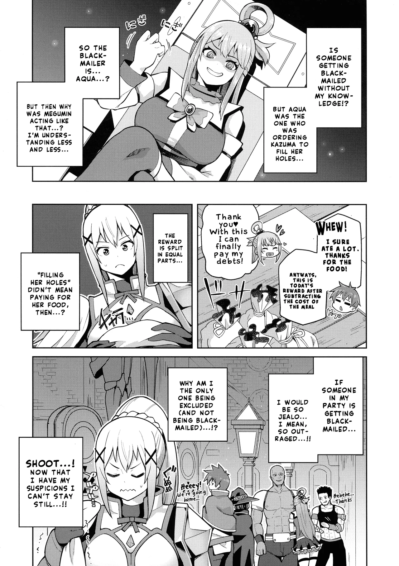 [Tamaya (Nonaka Tama)]Kono Seikishi ni mo Zecchou o! <Zenpen>(Kono Subarashii Sekai ni Syukufuku o!) [English] Page 12