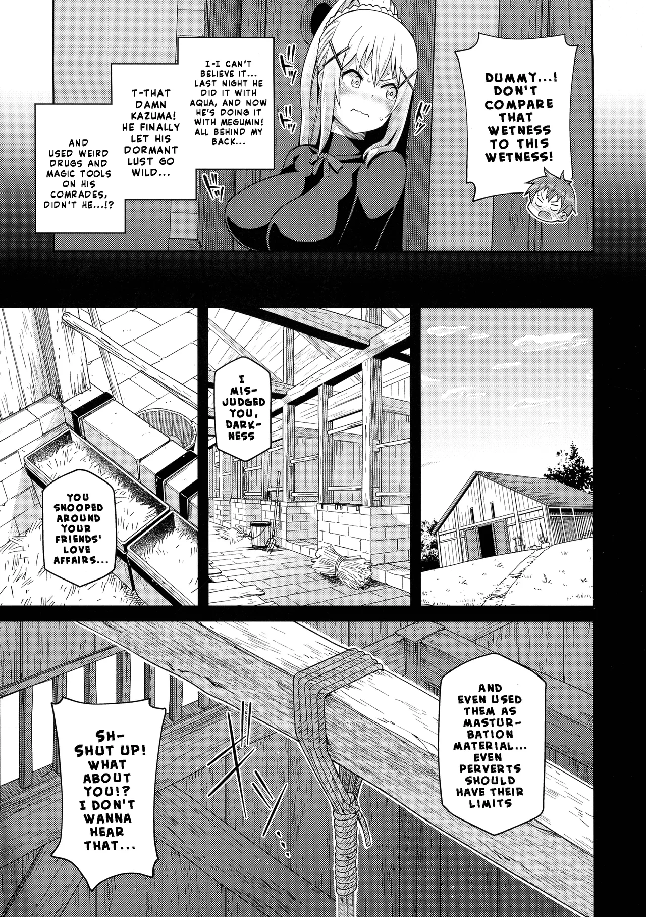 [Tamaya (Nonaka Tama)]Kono Seikishi ni mo Zecchou o! <Zenpen>(Kono Subarashii Sekai ni Syukufuku o!) [English] Page 36