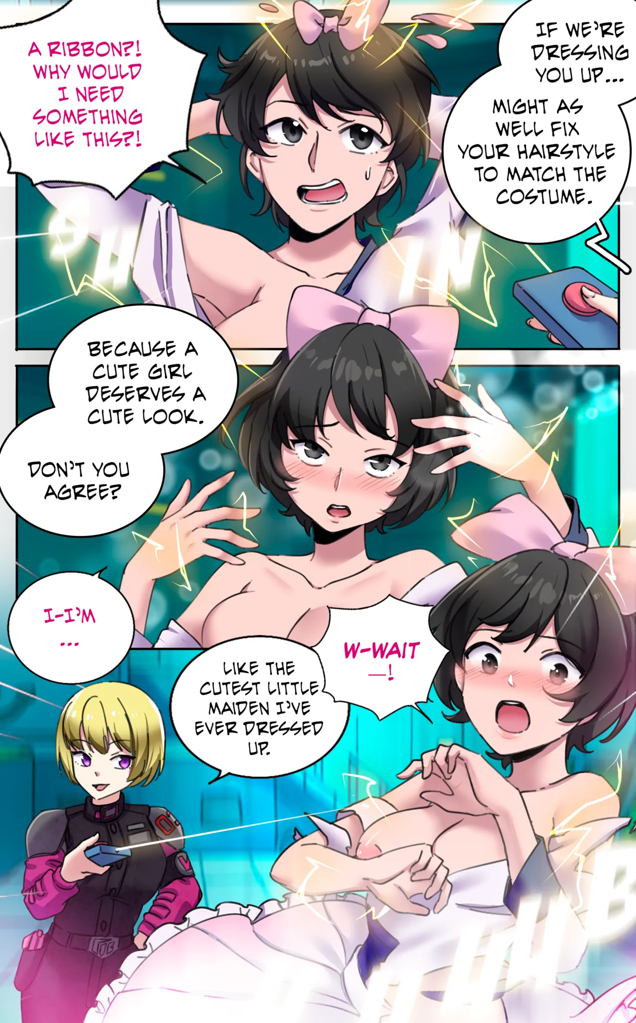 [MeowWithMe x Milda007]Female Clothing Vaporization of Shame[on-going] Page 11