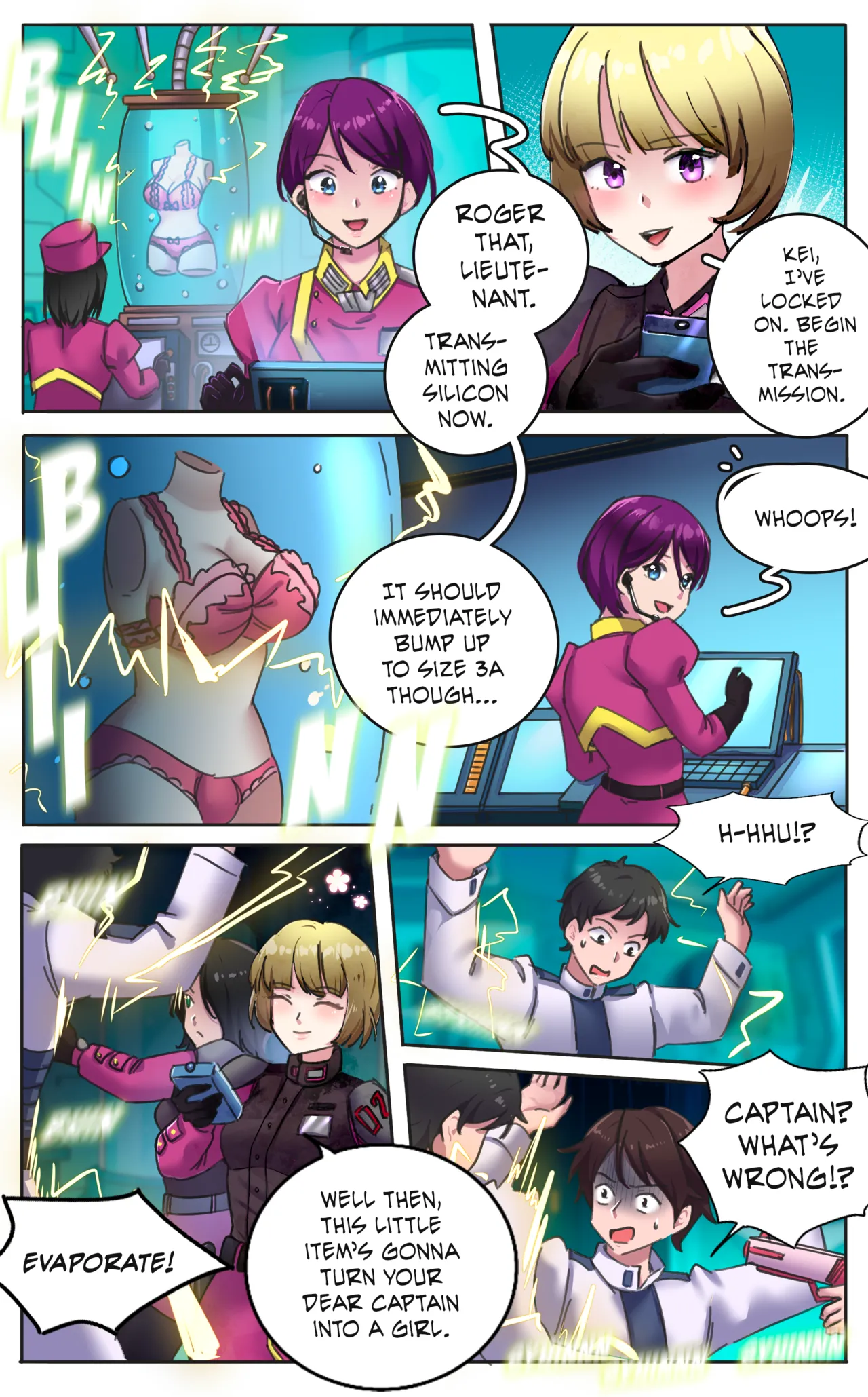 [MeowWithMe x Milda007]Female Clothing Vaporization of Shame[on-going] Page 5