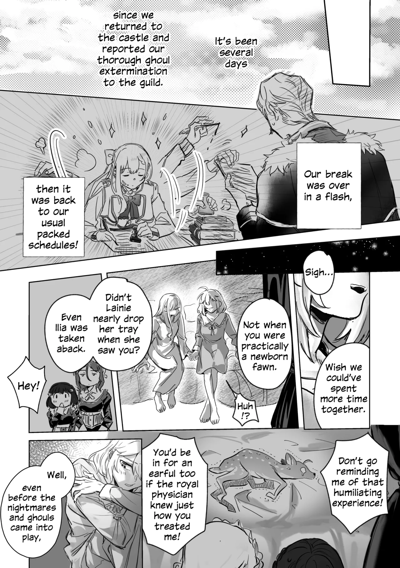[Koyomania]Amrita(Tensei Oujo to Tensai Reijou no Mahou Kakumei) [English] [Digital] Page 128