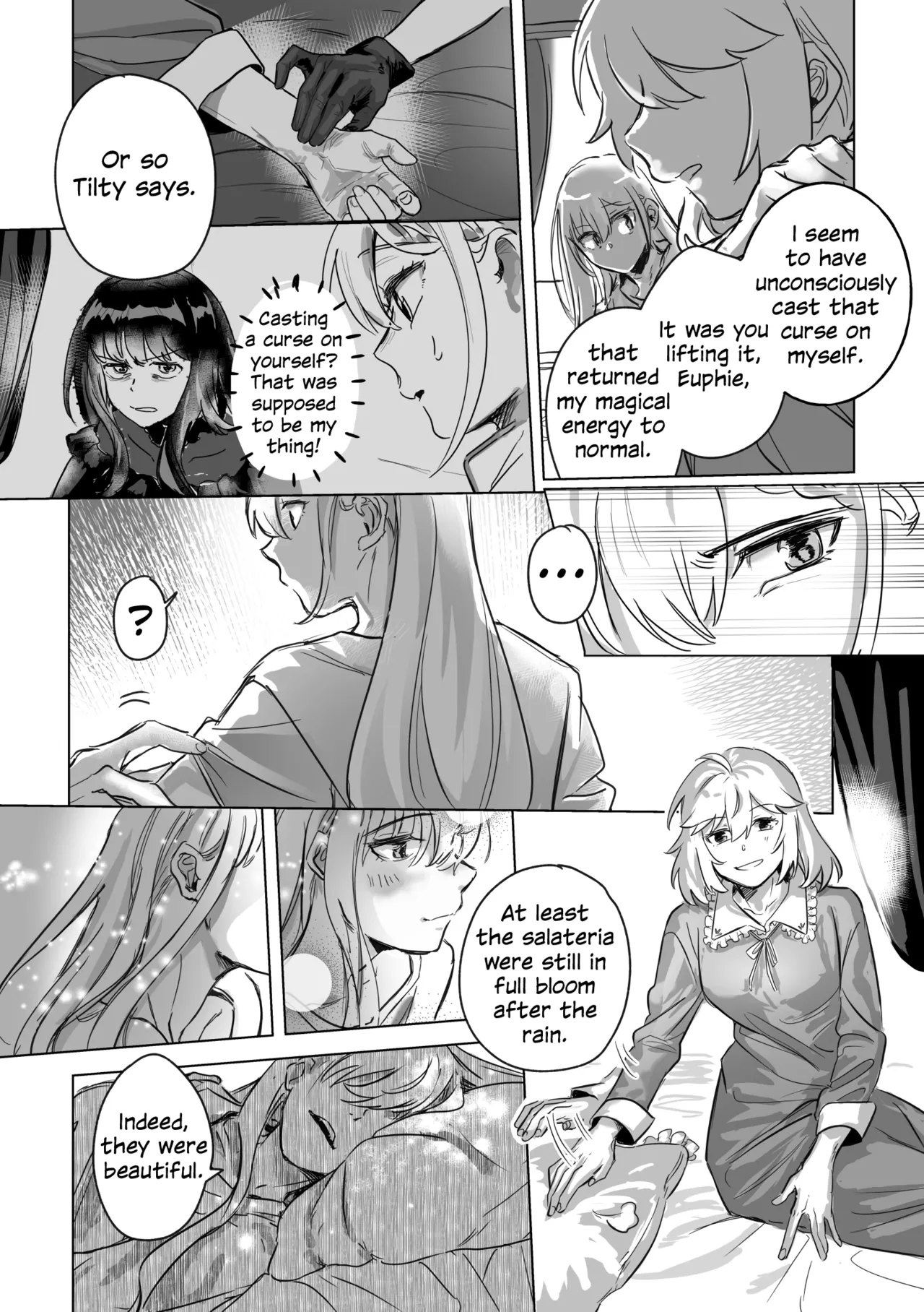 [Koyomania]Amrita(Tensei Oujo to Tensai Reijou no Mahou Kakumei) [English] [Digital] Page 129