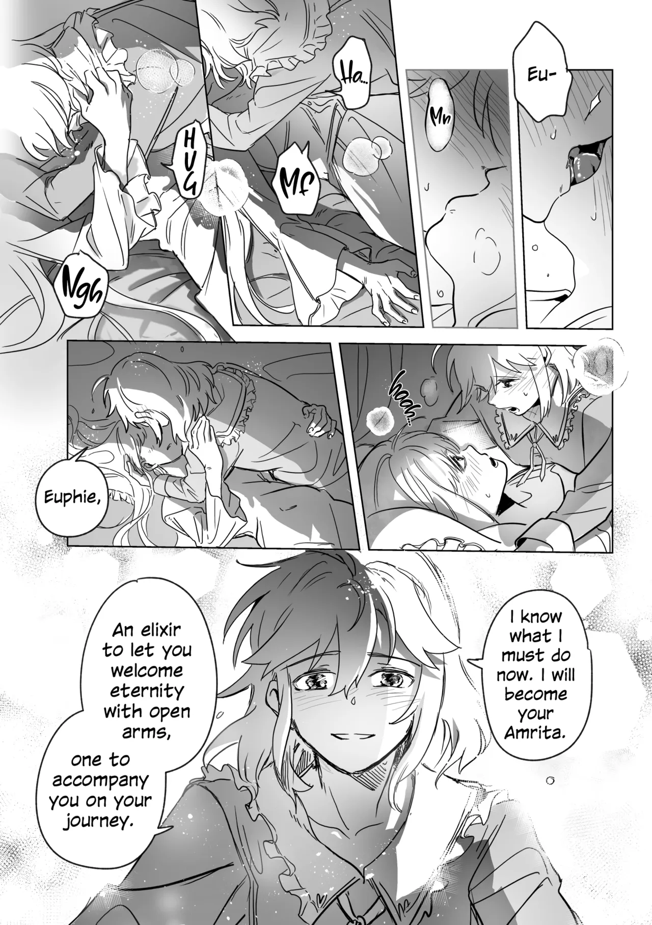 [Koyomania]Amrita(Tensei Oujo to Tensai Reijou no Mahou Kakumei) [English] [Digital] Page 133
