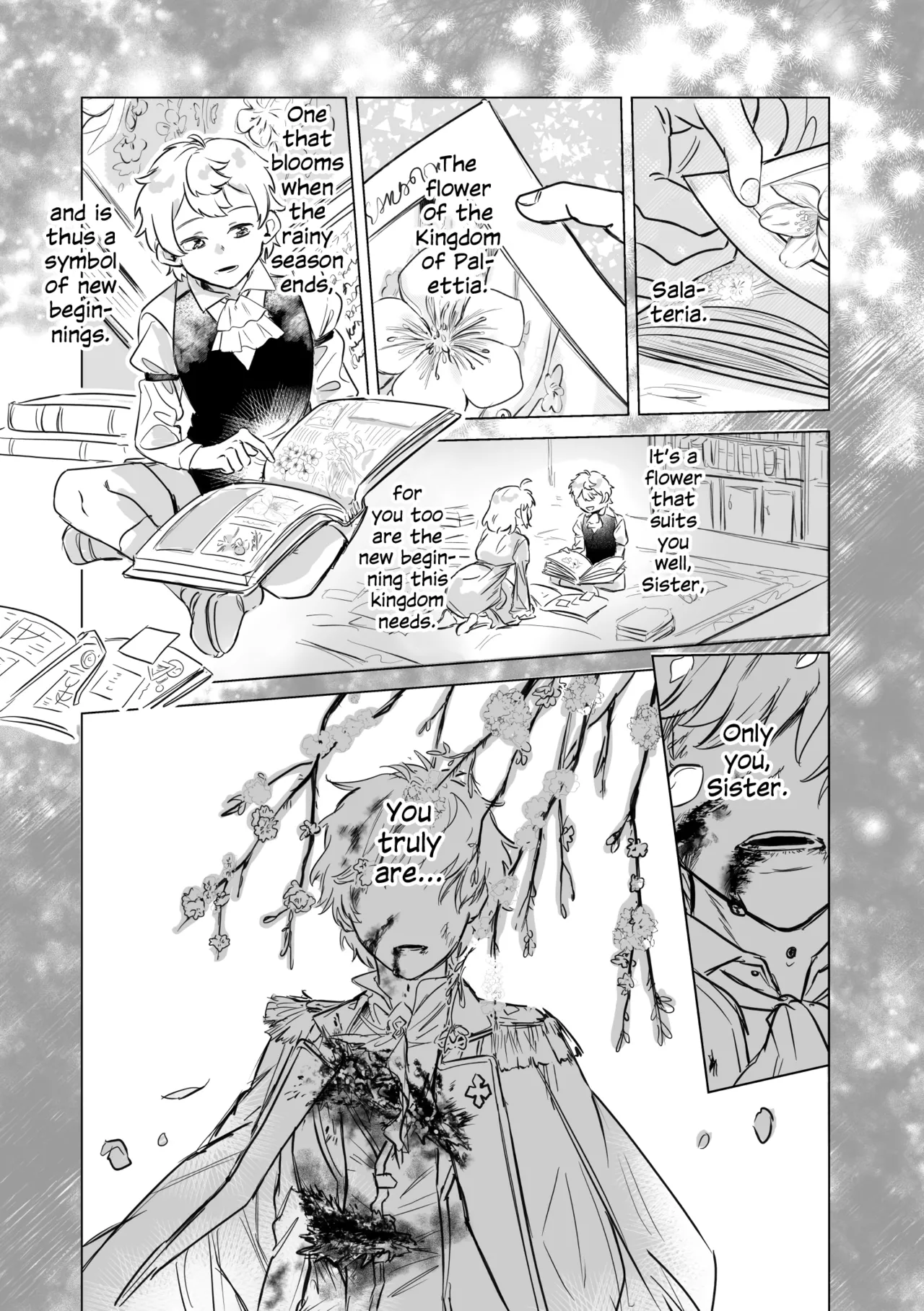 [Koyomania]Amrita(Tensei Oujo to Tensai Reijou no Mahou Kakumei) [English] [Digital] Page 34