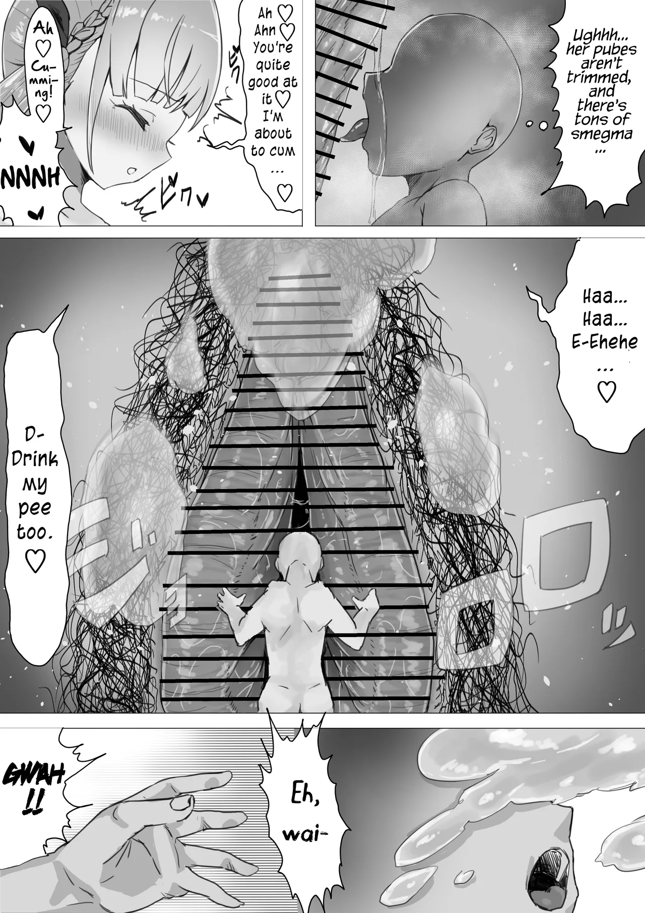[Kurotani Crowa]Minato Aqua Size Fetish Manga[English] Page 2