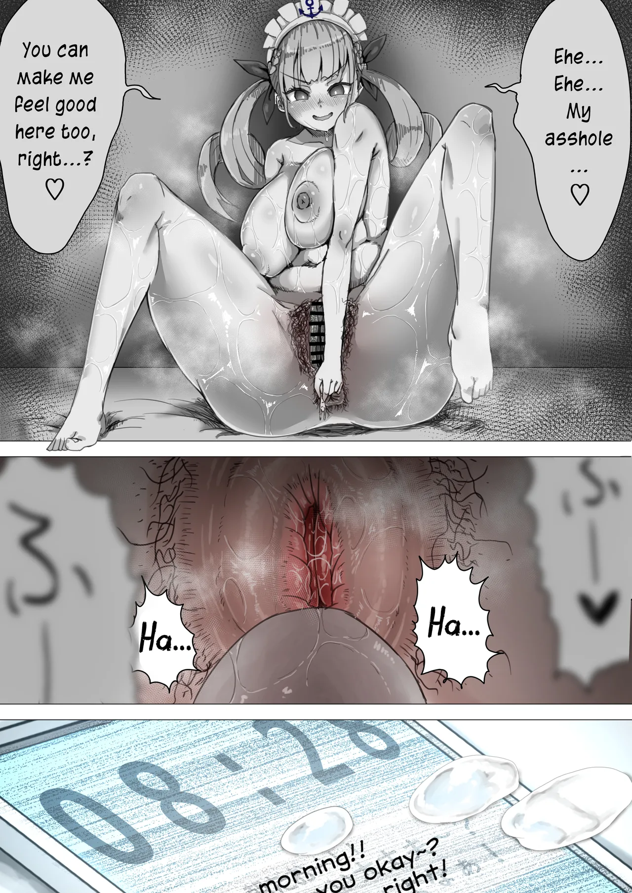 [Kurotani Crowa]Minato Aqua Size Fetish Manga[English] Page 6